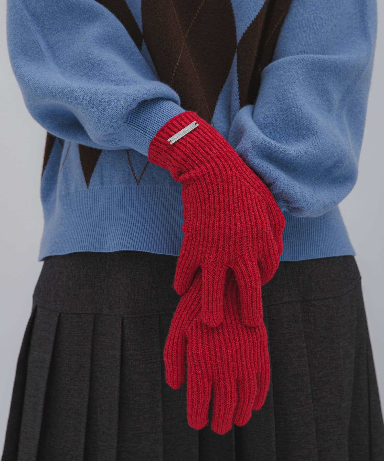 モチモチニットグローブ RED one