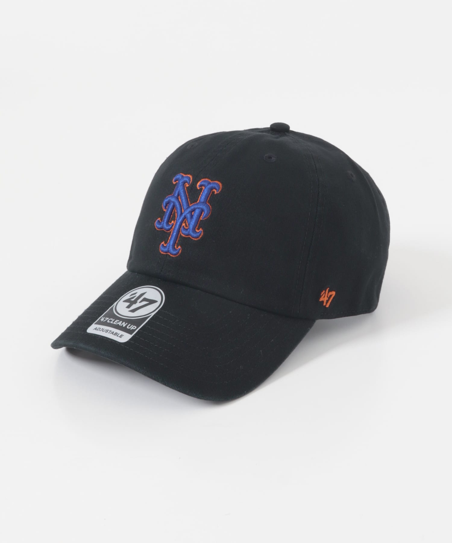 WEB/一部店舗限定』FORTY SEVEN 47 CLEAN UP METS(One BLACK): 帽子