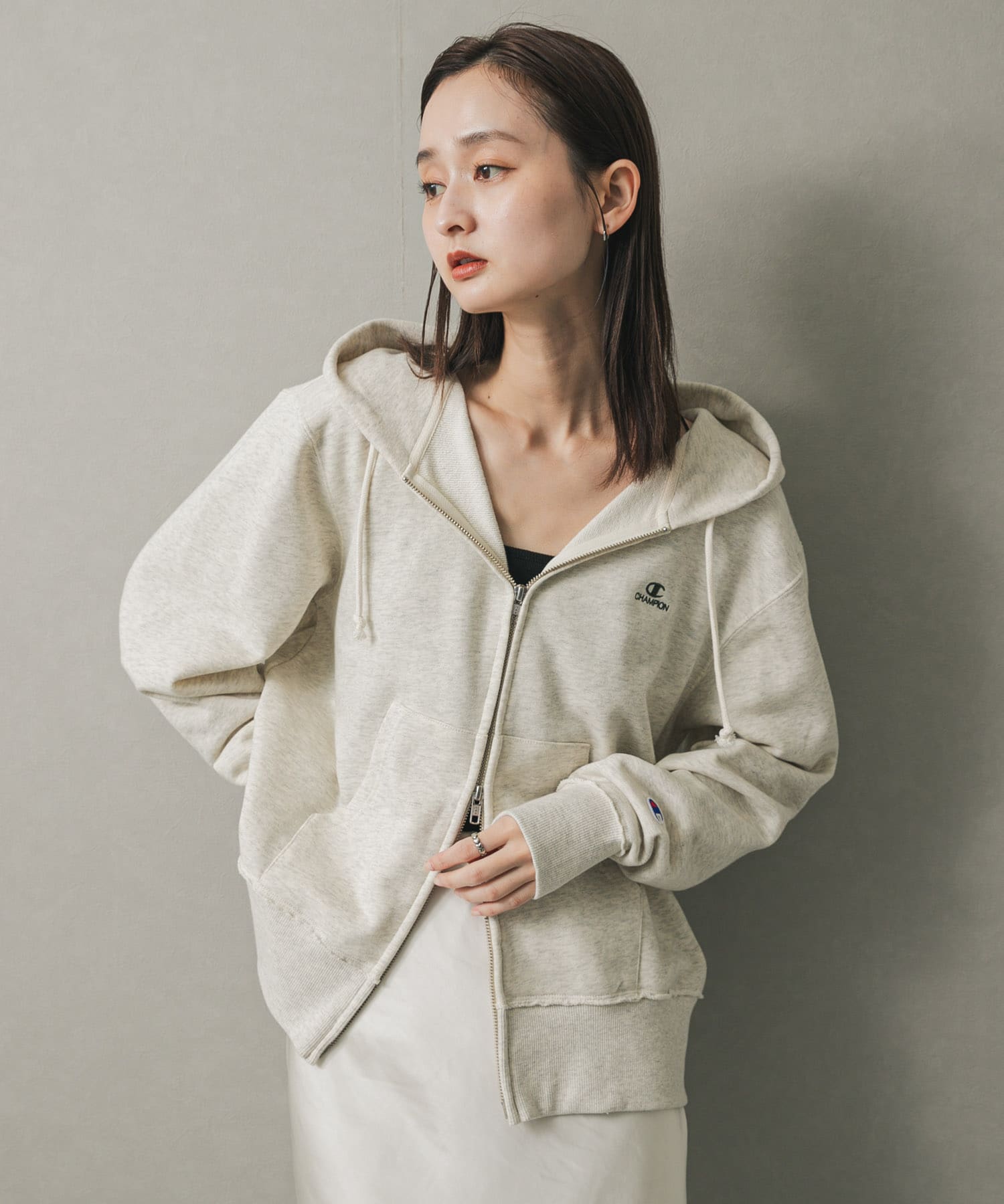 身長：169cm サイズ：one