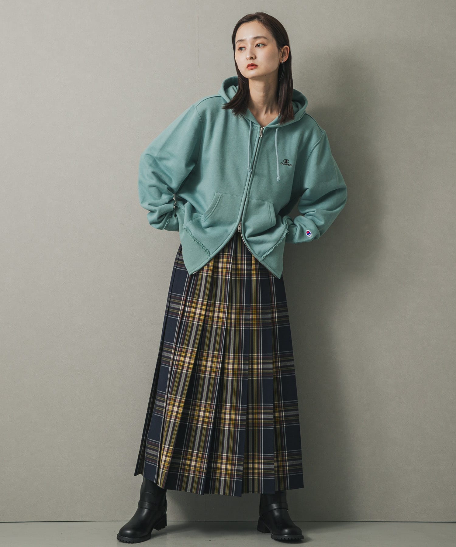 身長：169cm サイズ：one