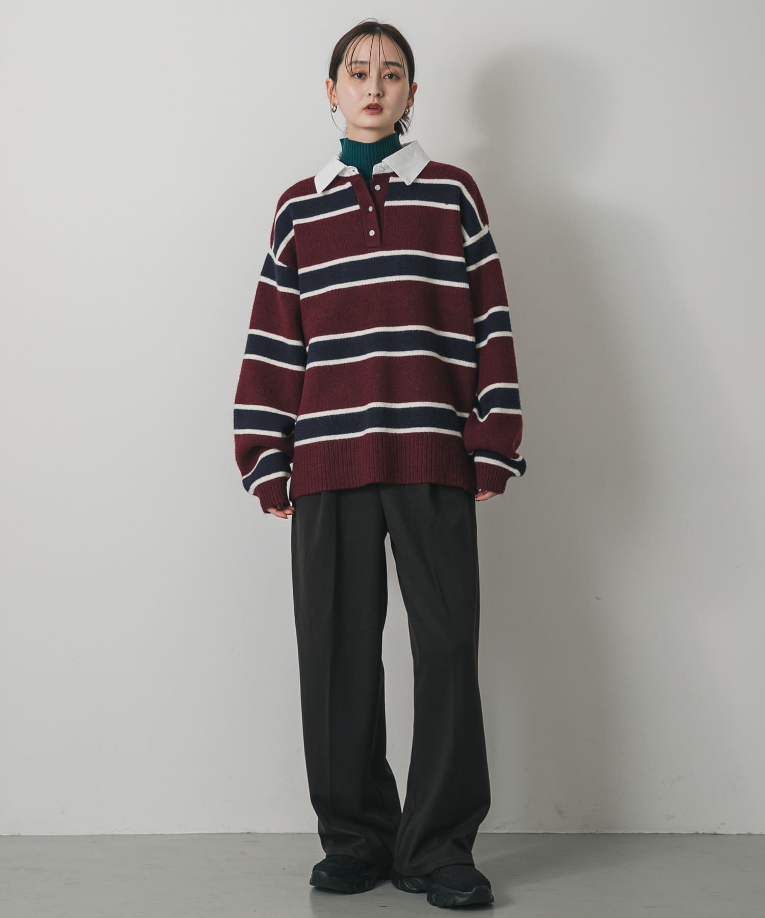 Cotton Traders ラガーシャツ Cotton Traders ラガーシャツ Lサイズ Cotton Traders ラガーシャツ L