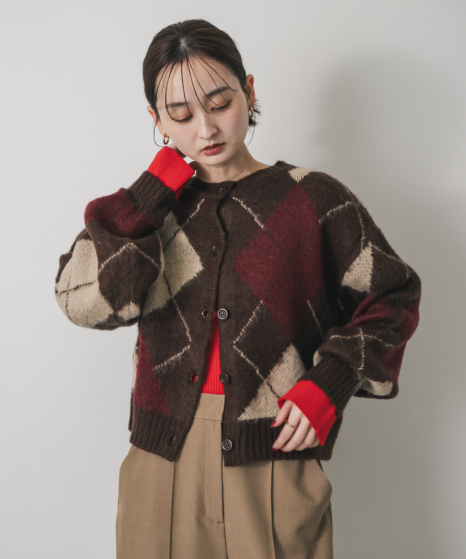 身長：169cm サイズ：one