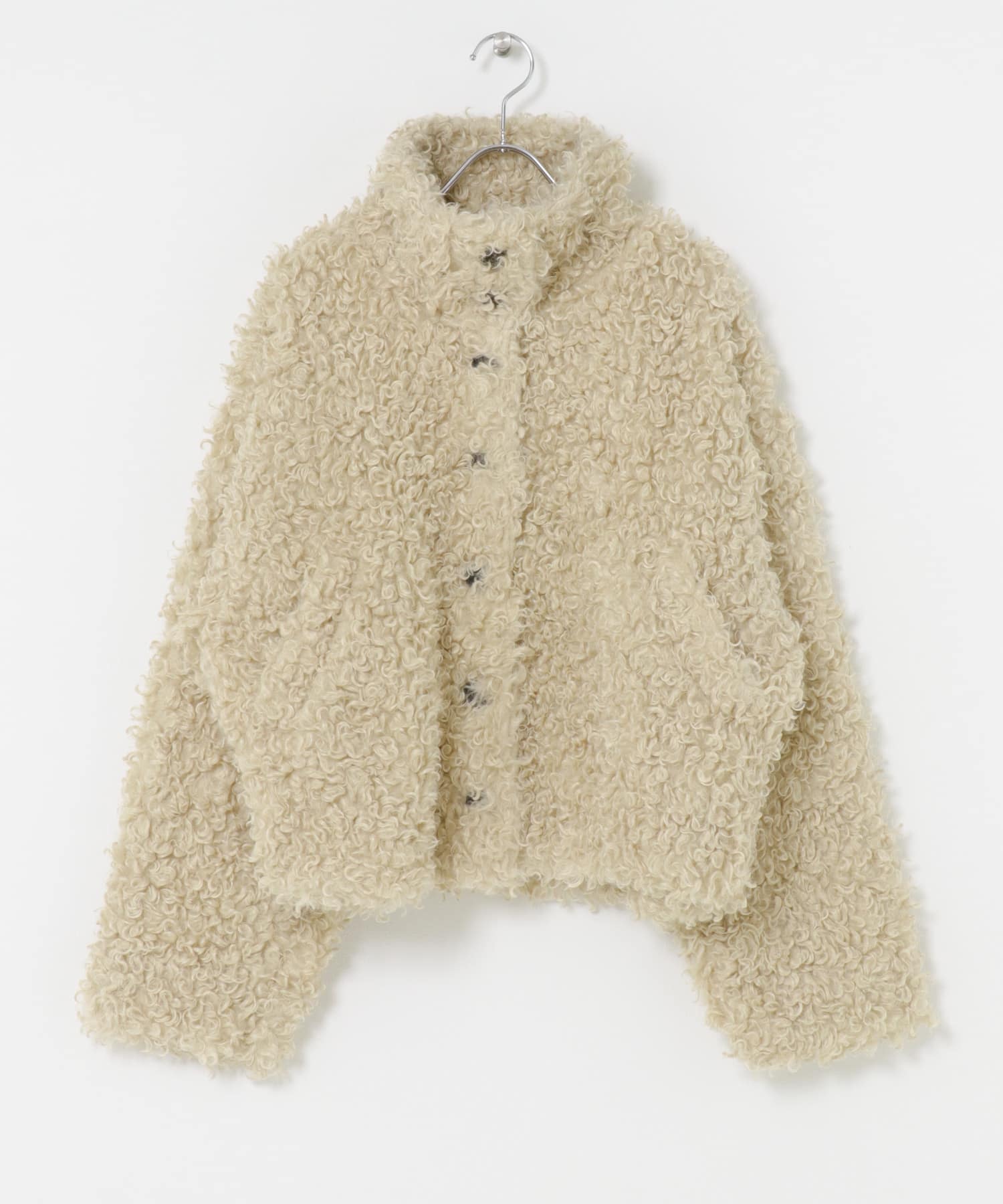 URBAN RESEARCH　プードルファーミドルジャケット プードルファーミドルジャケット(One IVORY): アウター｜URBAN