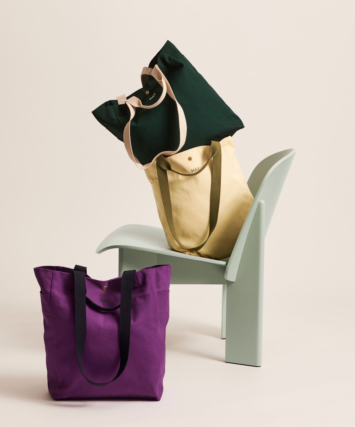 HAY　Everyday Tote Bag DarkGreen One