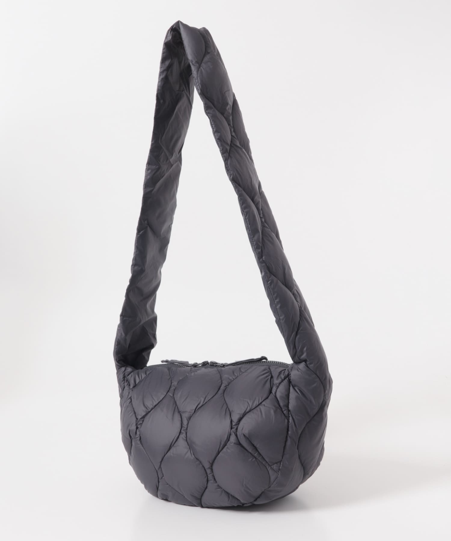 TAION　ミリタリーバナナショルダーダウンバッグM D.CHARCOAL One