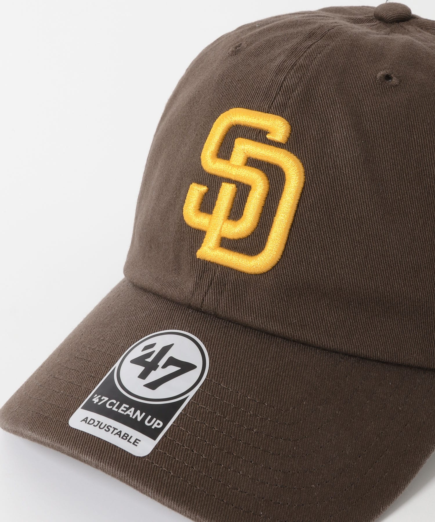 『WEB/一部店舗限定』FORTY SEVEN　47 CLEAN UP PADRES BROWN One