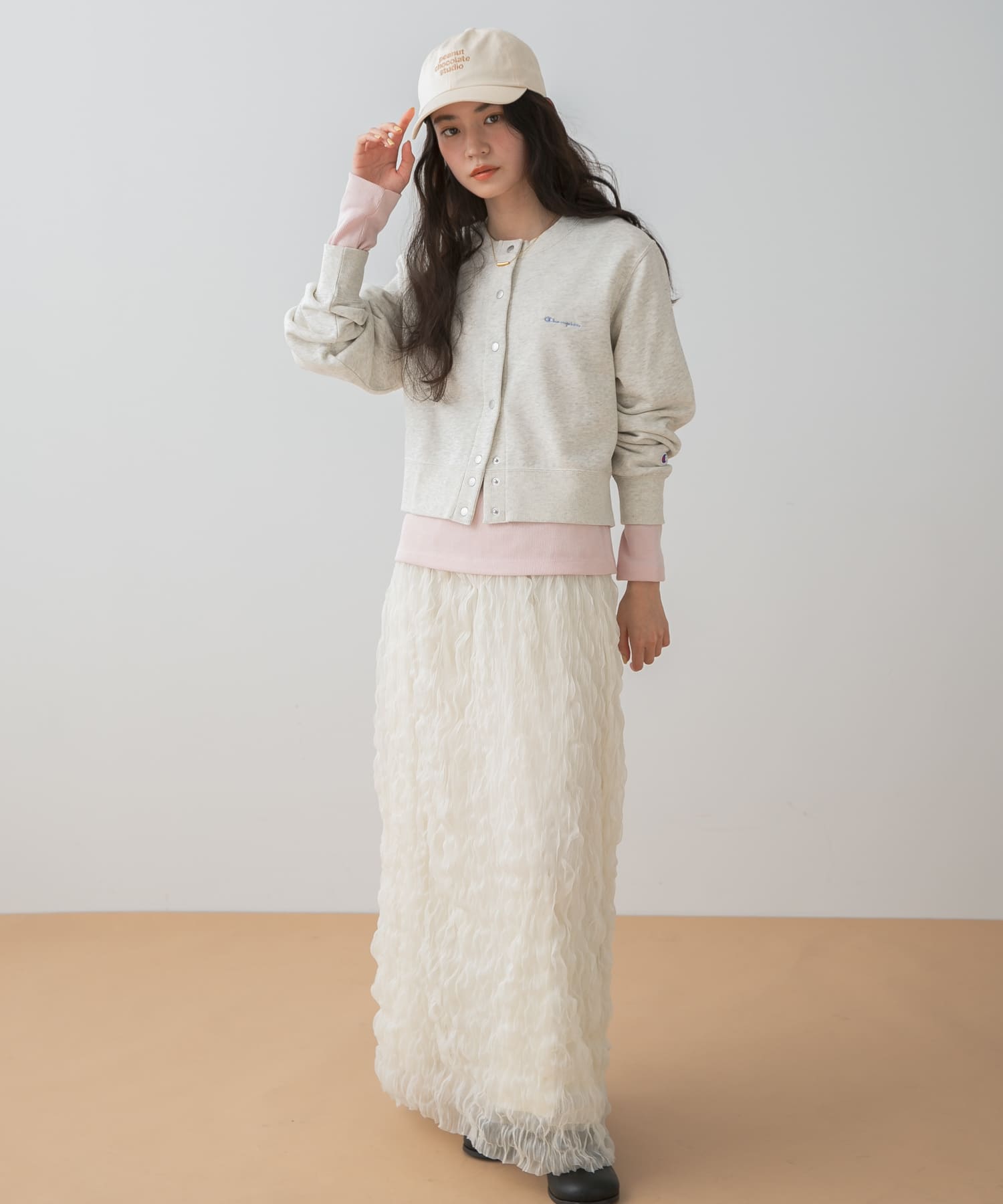 身長：160cm サイズ：one