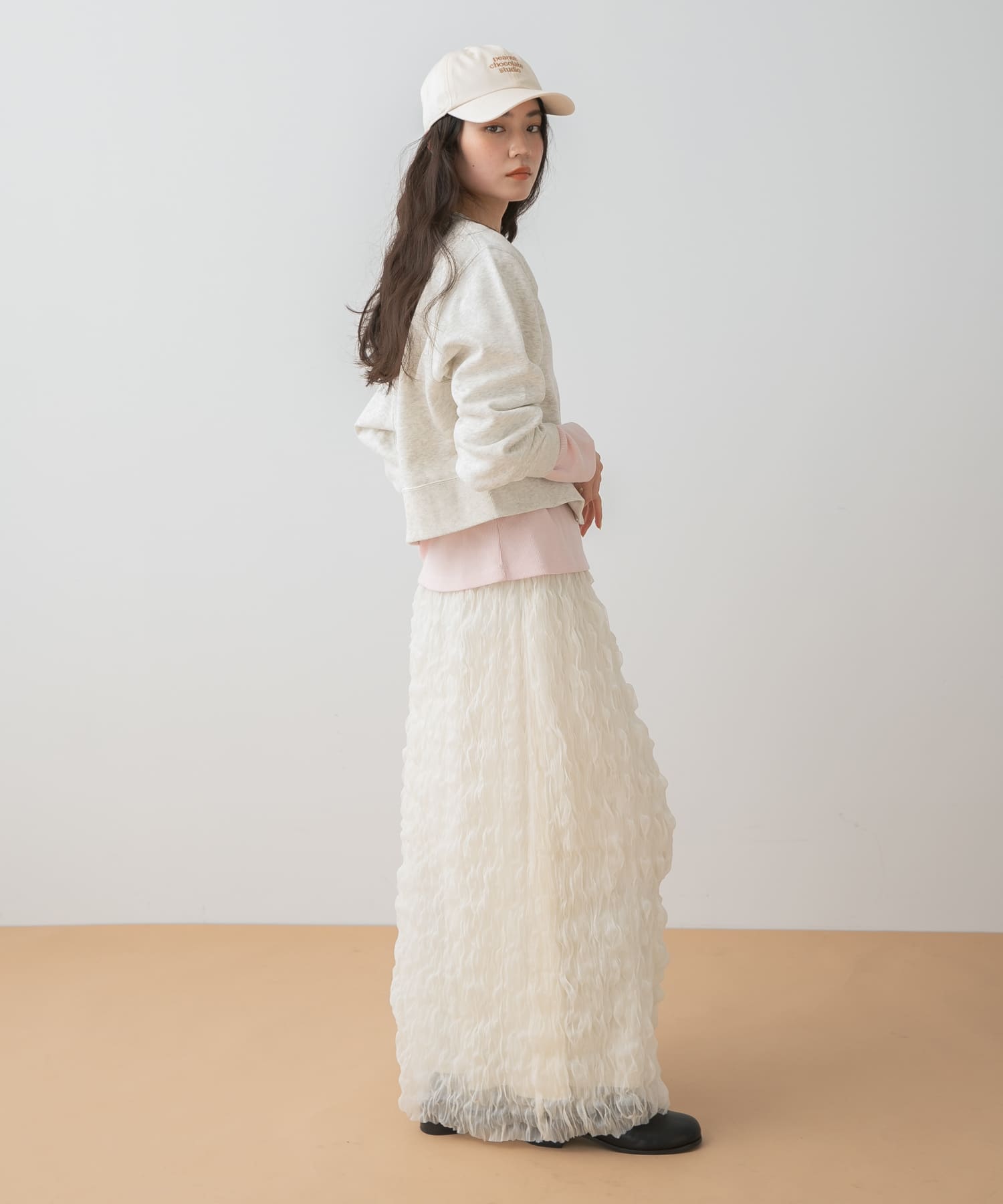 身長：160cm サイズ：one