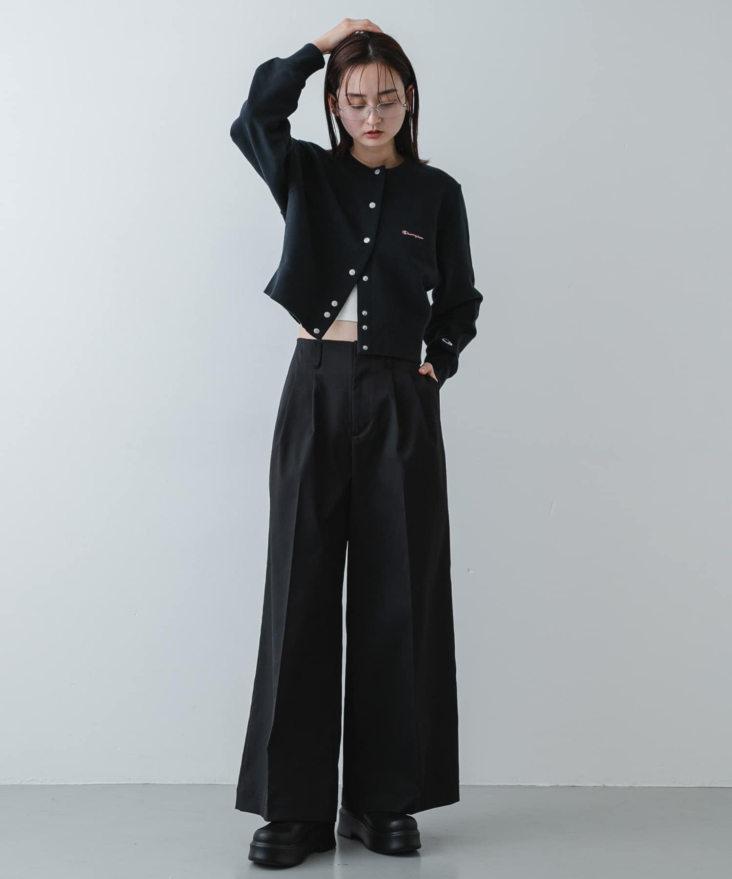 身長：169cm サイズ：one