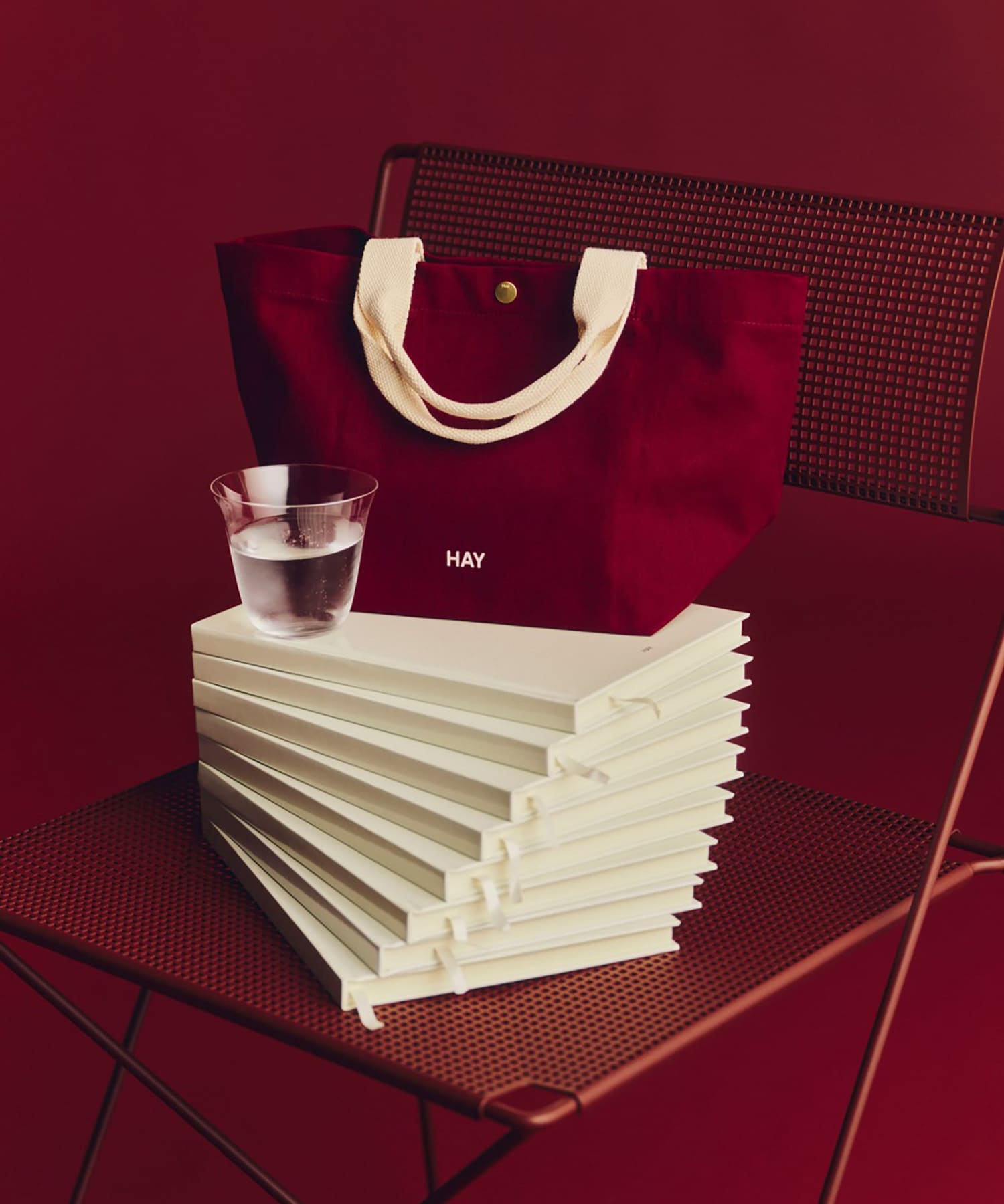 HAY　Everyday Tote Bag Mini Burgundy One