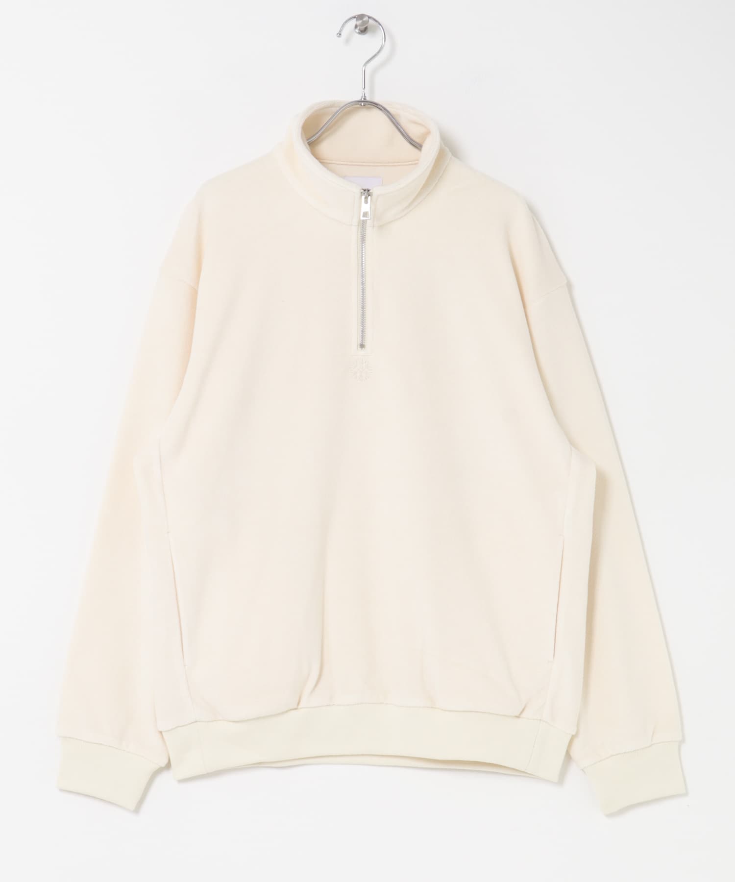 SEAGREEN　PLANE PILE HALFZIP PULLOVER