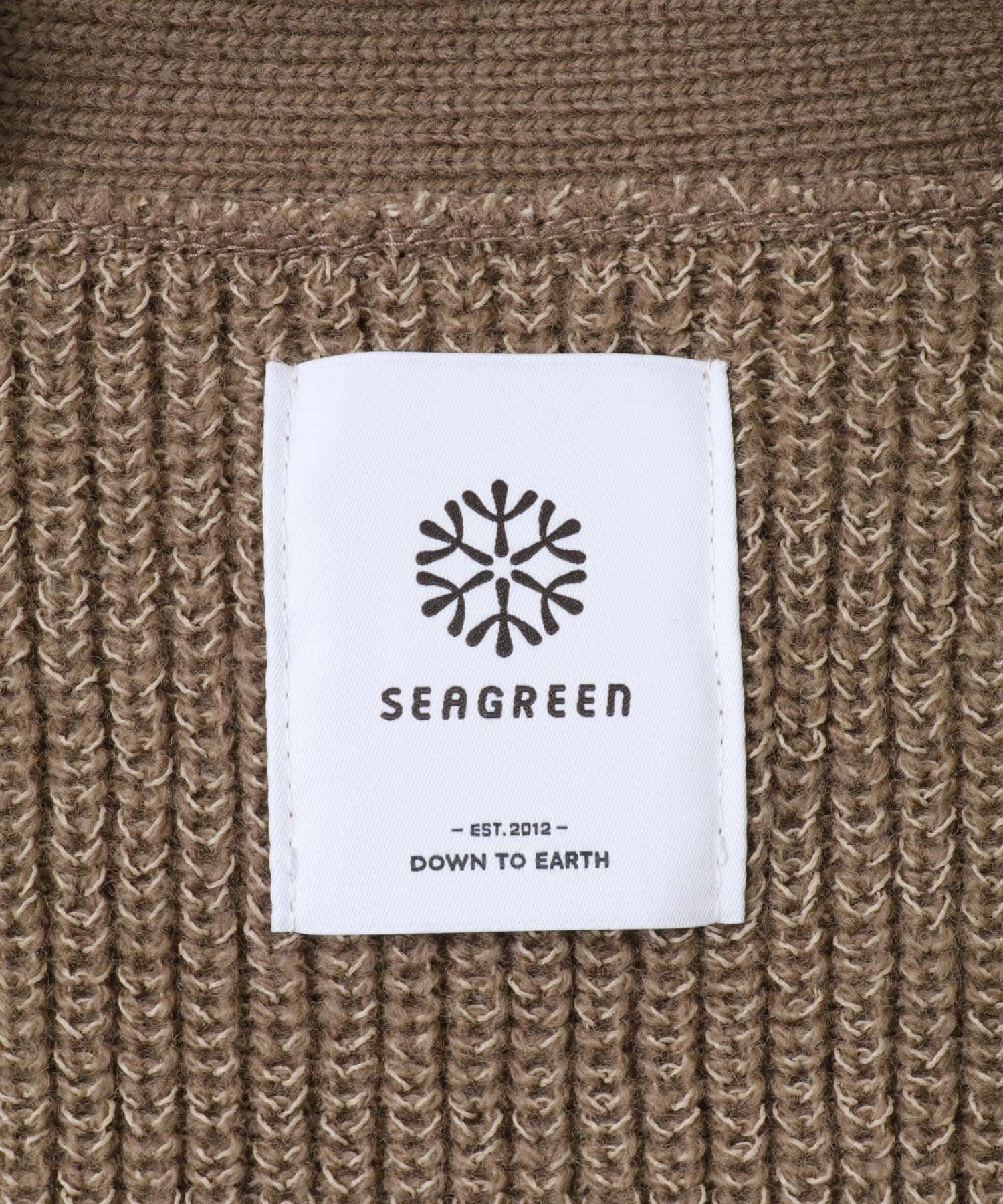SEAGREEN WOOL WASHI KNIT CARDIGAN(FREE IVORY): トップス｜URBAN