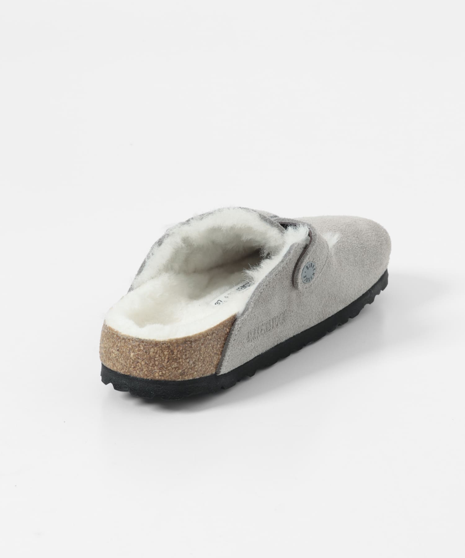 BIRKENSTOCK　Boston Shearling Stone-narrow STONE 36