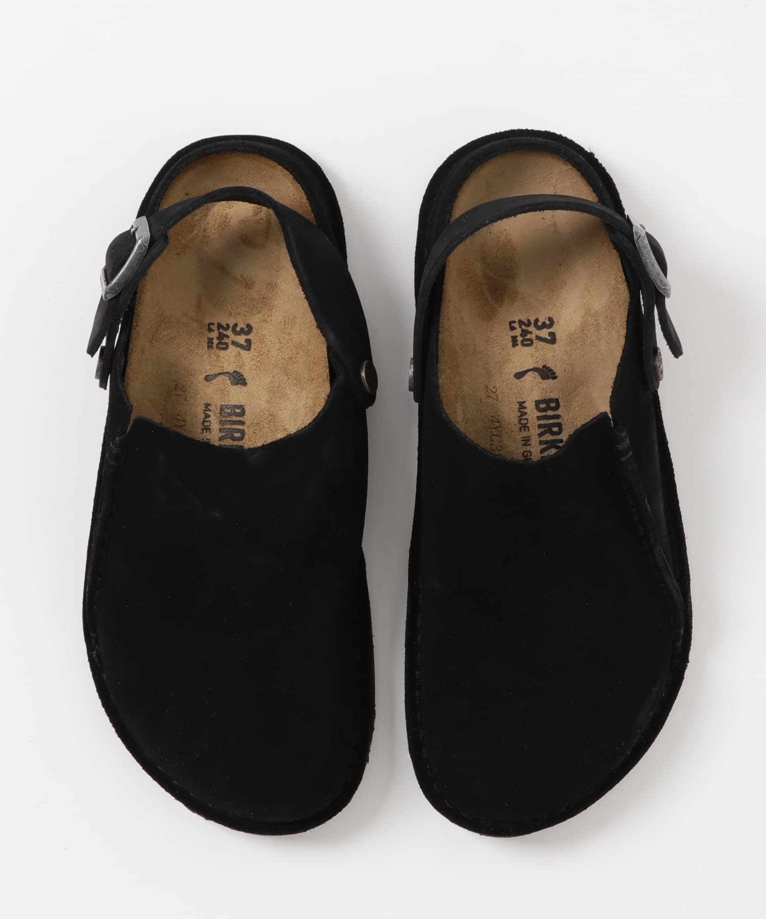 BIRKENSTOCK　Lutry Premium LEVE Blk-narrow BLACK 36