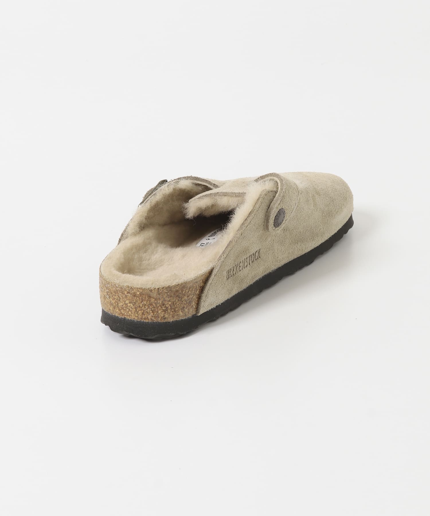 BIRKENSTOCK　Boston Shearling Taupe-narrow TAUPE 36