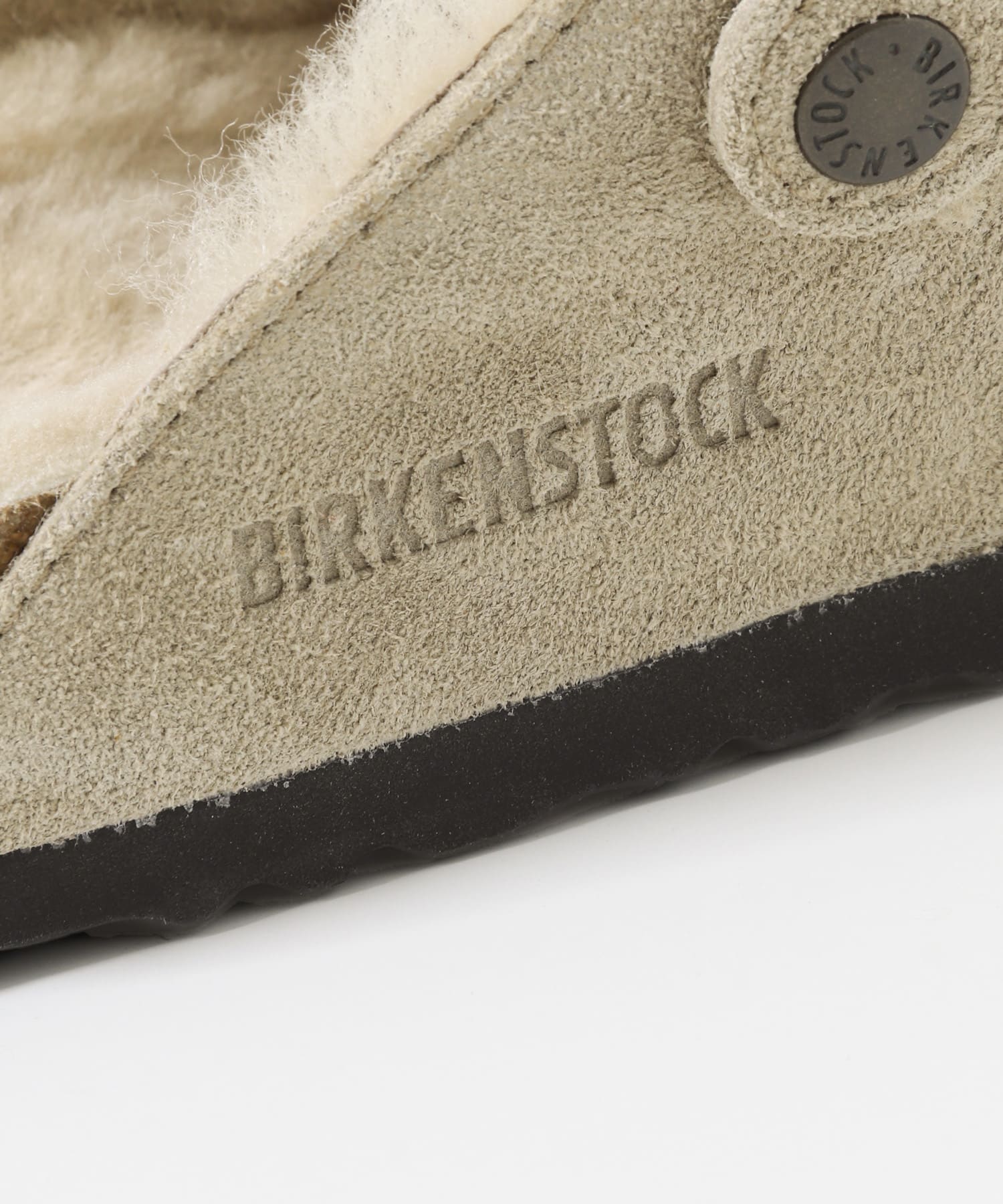BIRKENSTOCK　Boston Shearling Taupe-narrow TAUPE 36