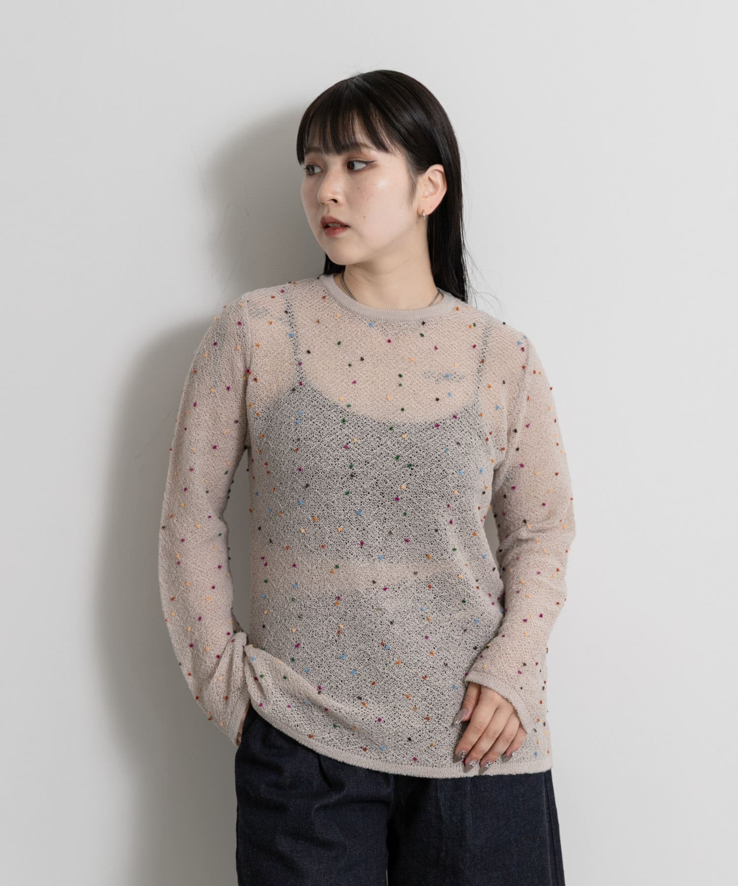 身長 : 156cm サイズ : FREE