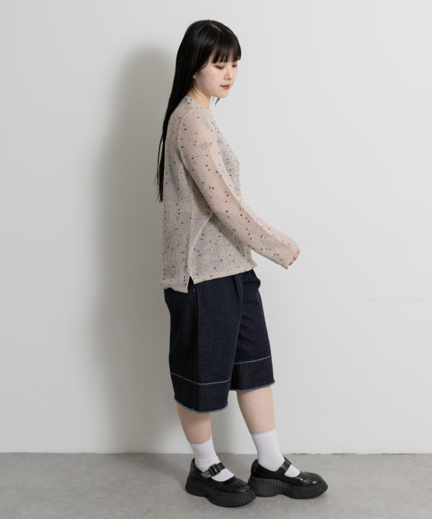 身長 : 156cm サイズ : FREE