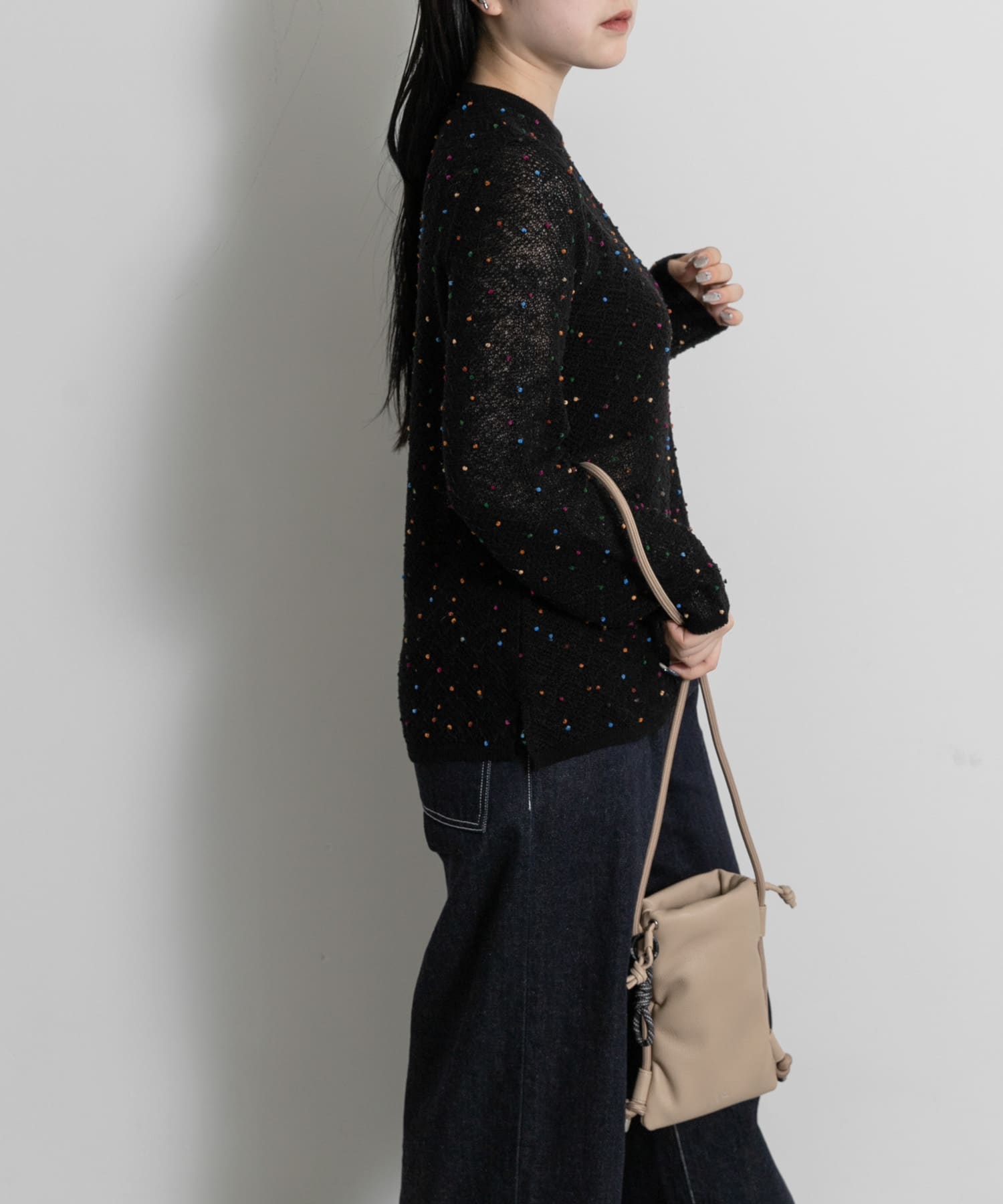 身長 : 156cm サイズ : FREE