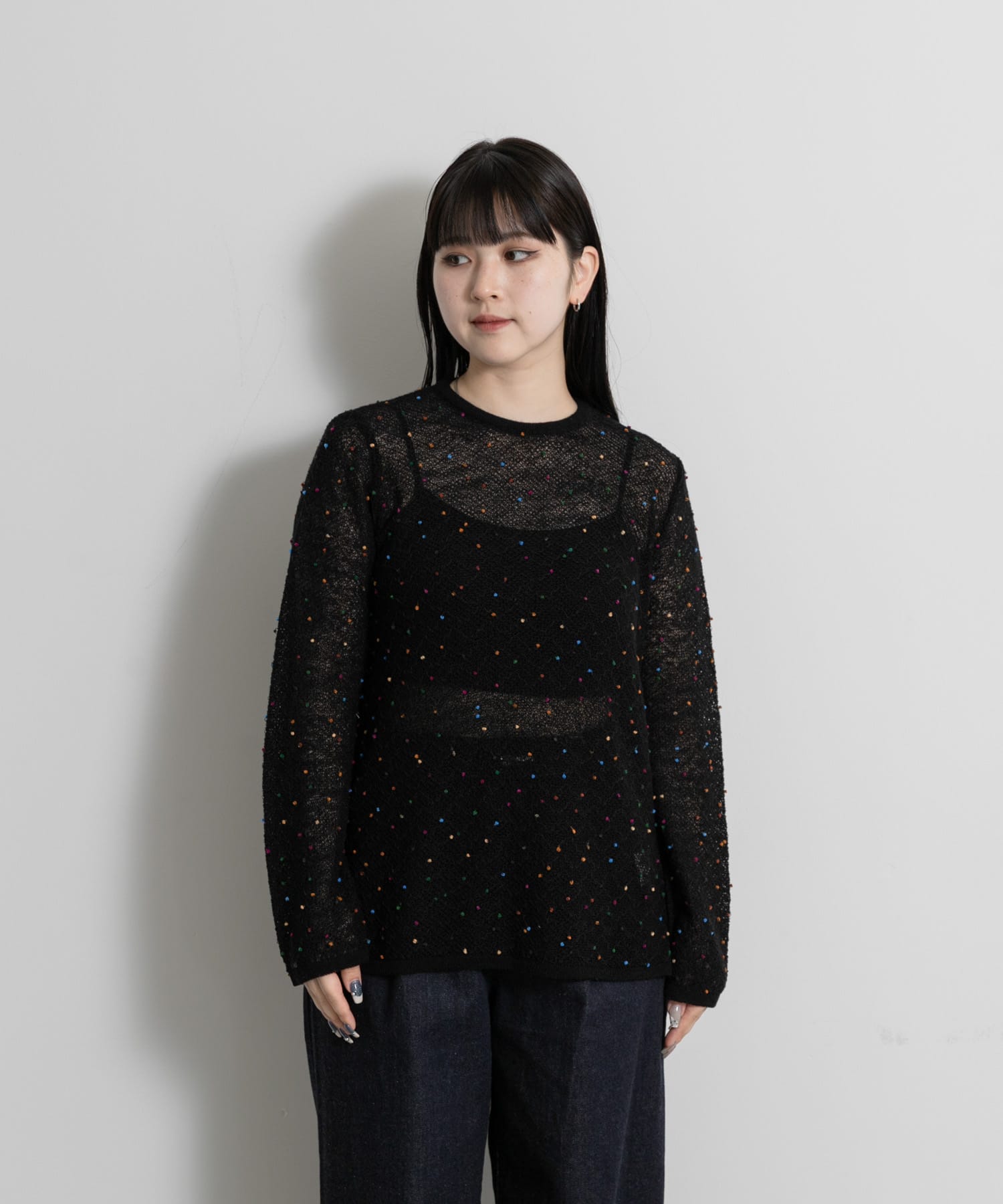 身長 : 156cm サイズ : FREE