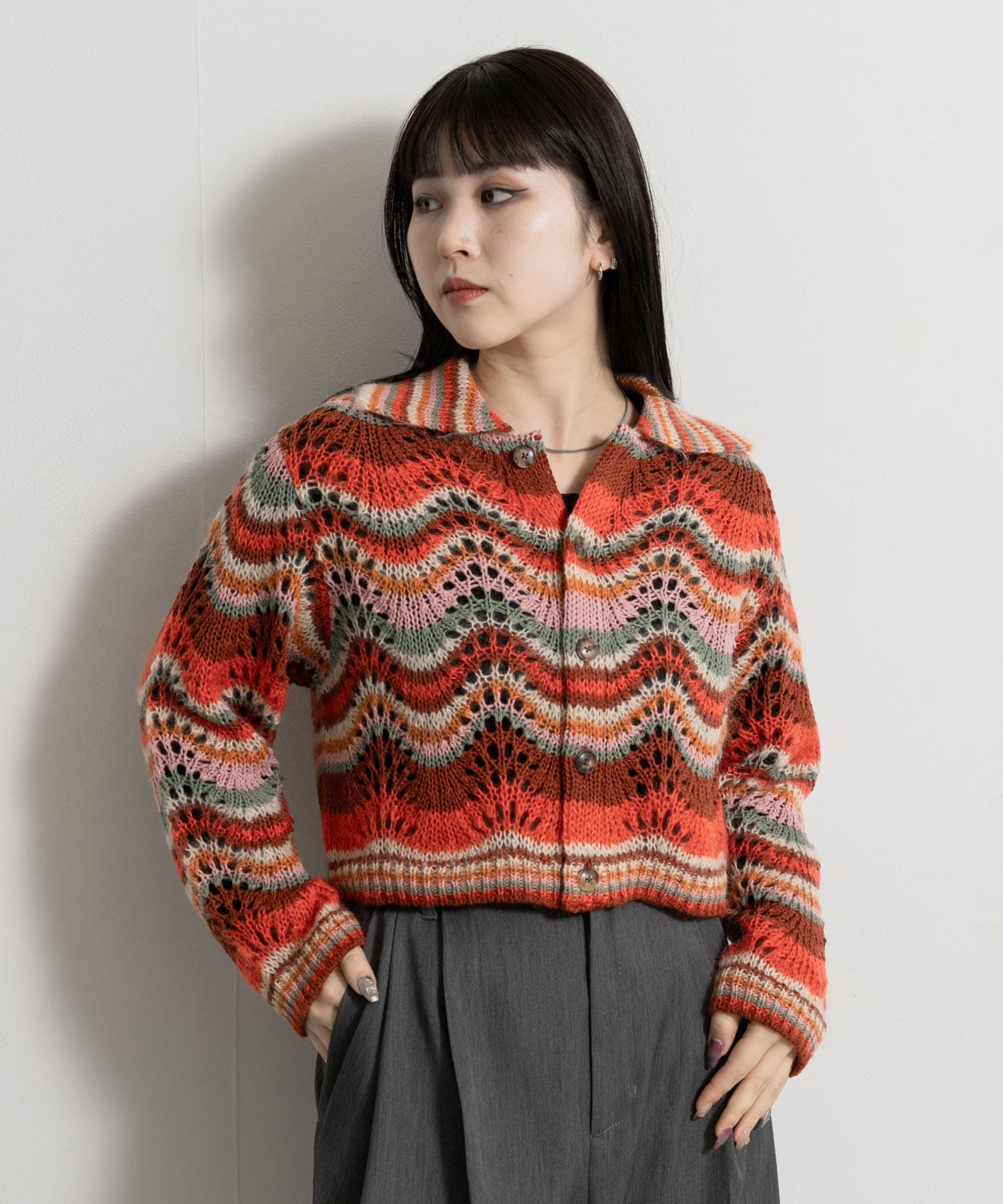 身長：156cm サイズ：FREE