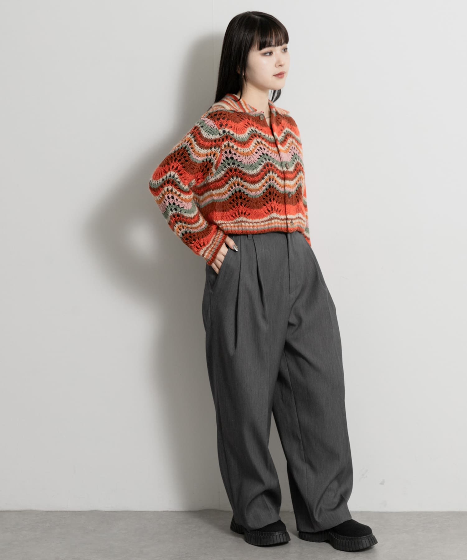 身長：156cm サイズ：FREE