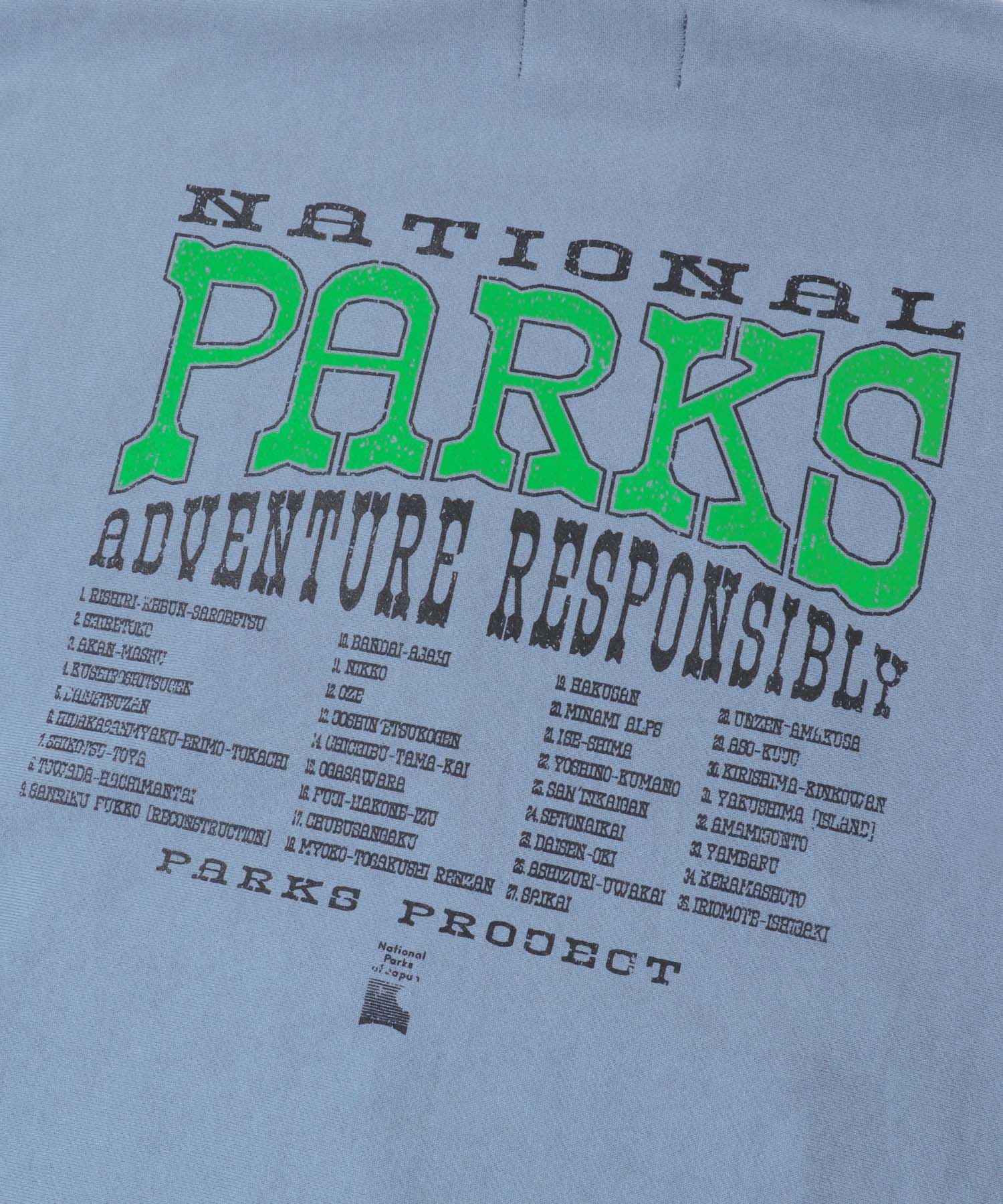 PARKS PROJECT　JapanNationalPark Hoodie SAX L