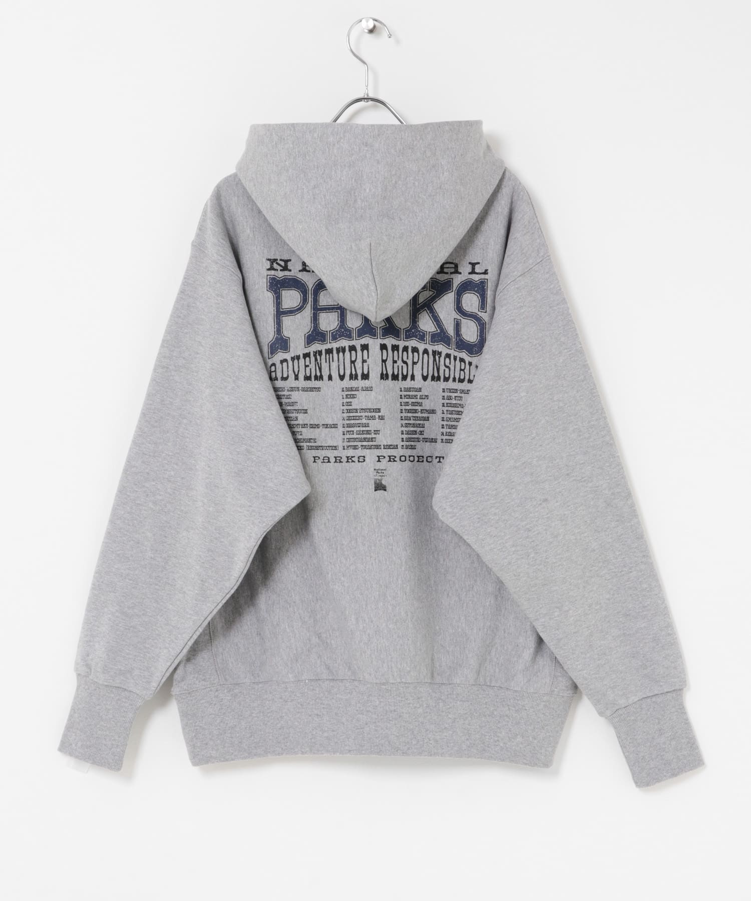 PARKS PROJECT　JapanNationalPark Hoodie GRAY L