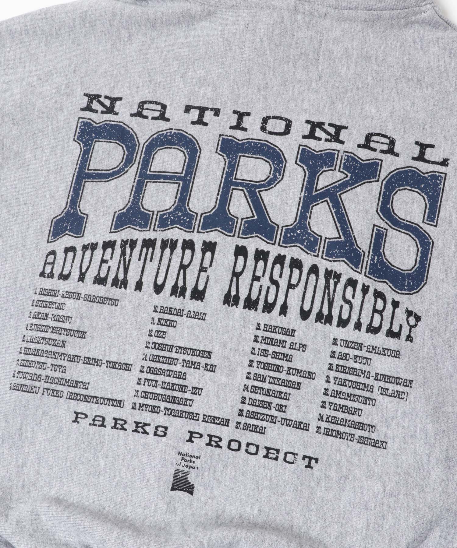 PARKS PROJECT　JapanNationalPark Hoodie GRAY FREE