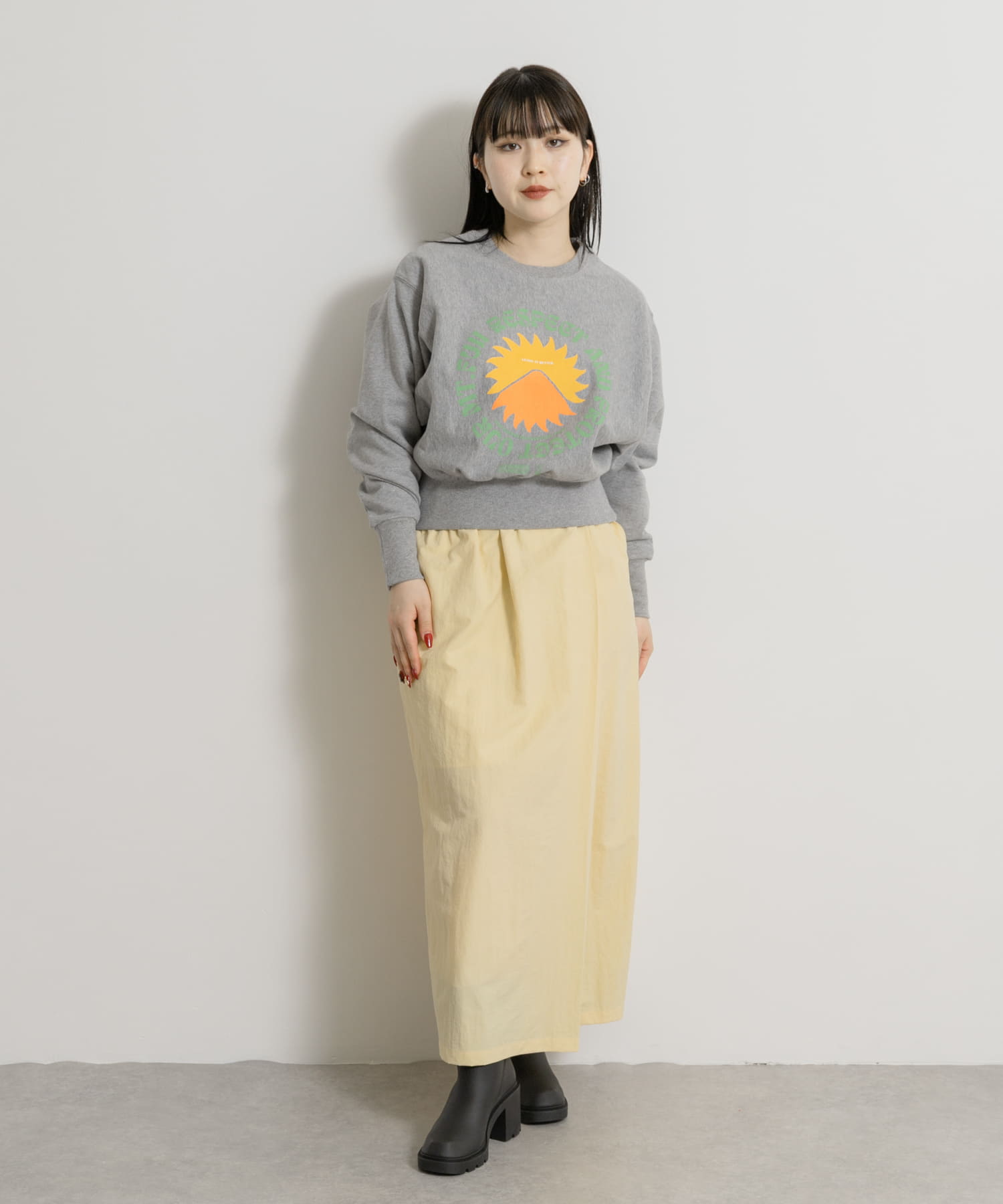 身長：156cm サイズ：FREE