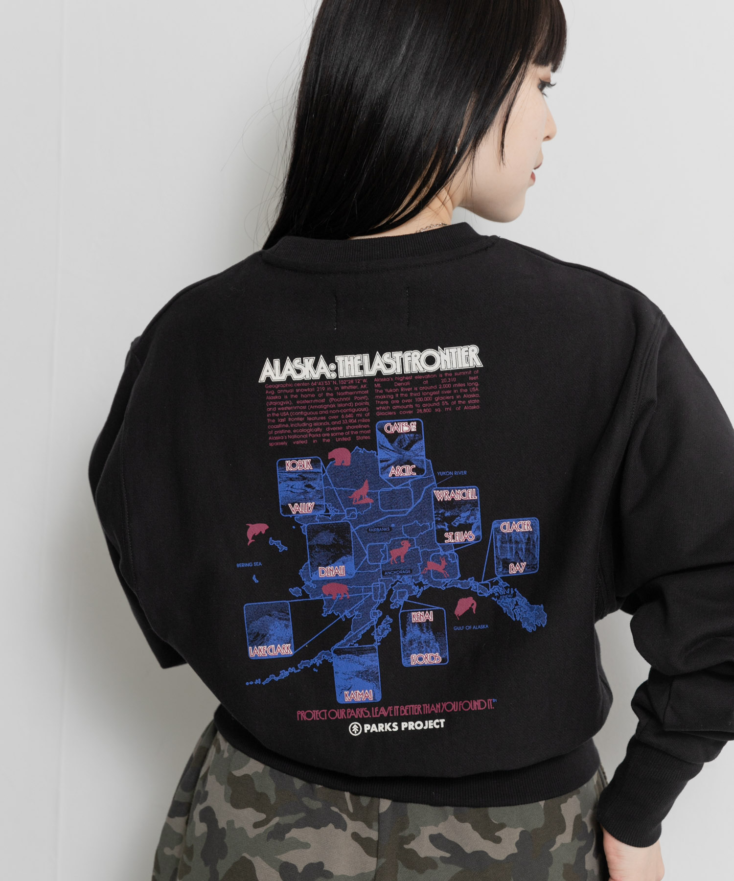 PARKS PROJECT　ALASKA Sweat-F