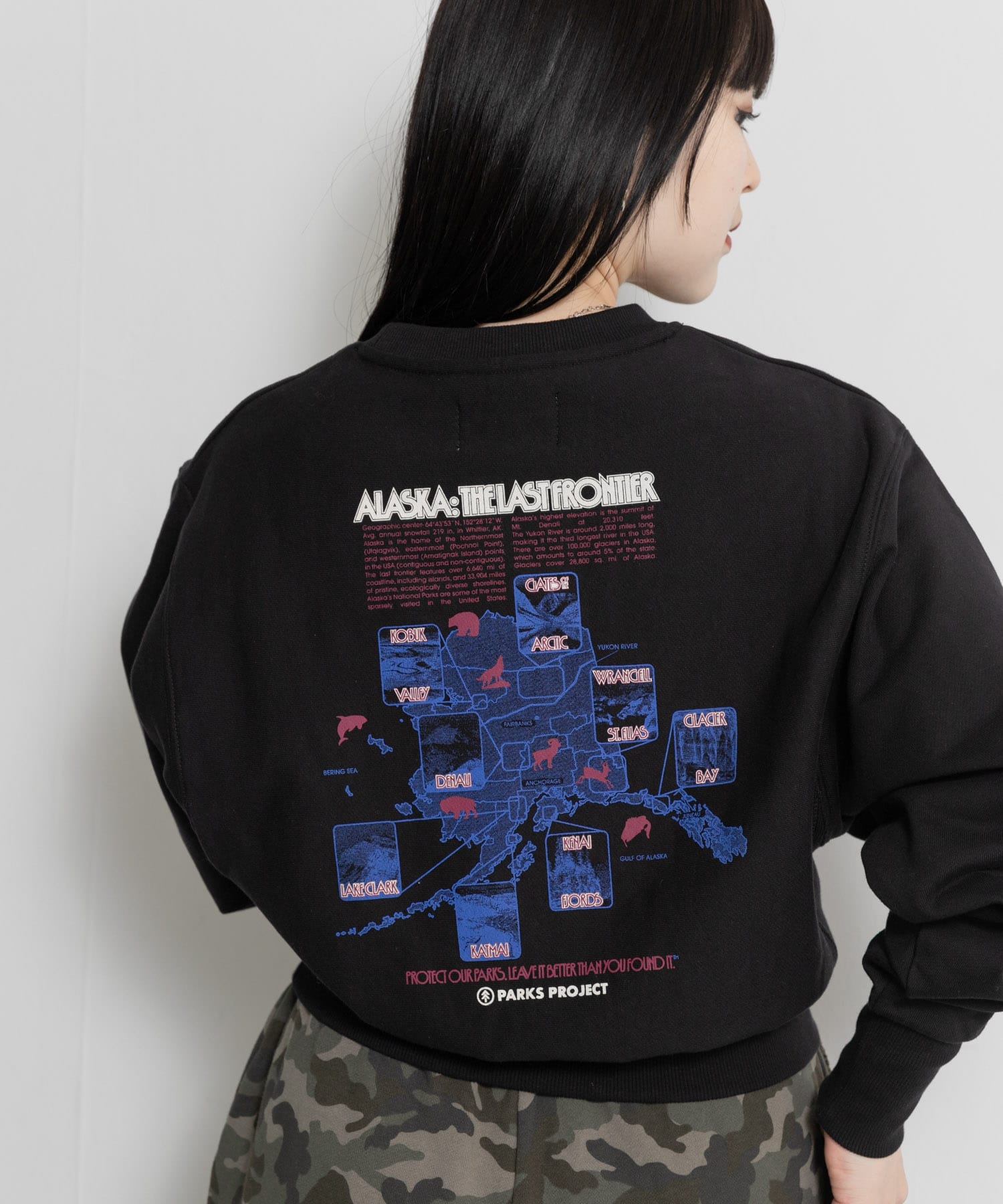 PARKS PROJECT　ALASKA Sweat-F