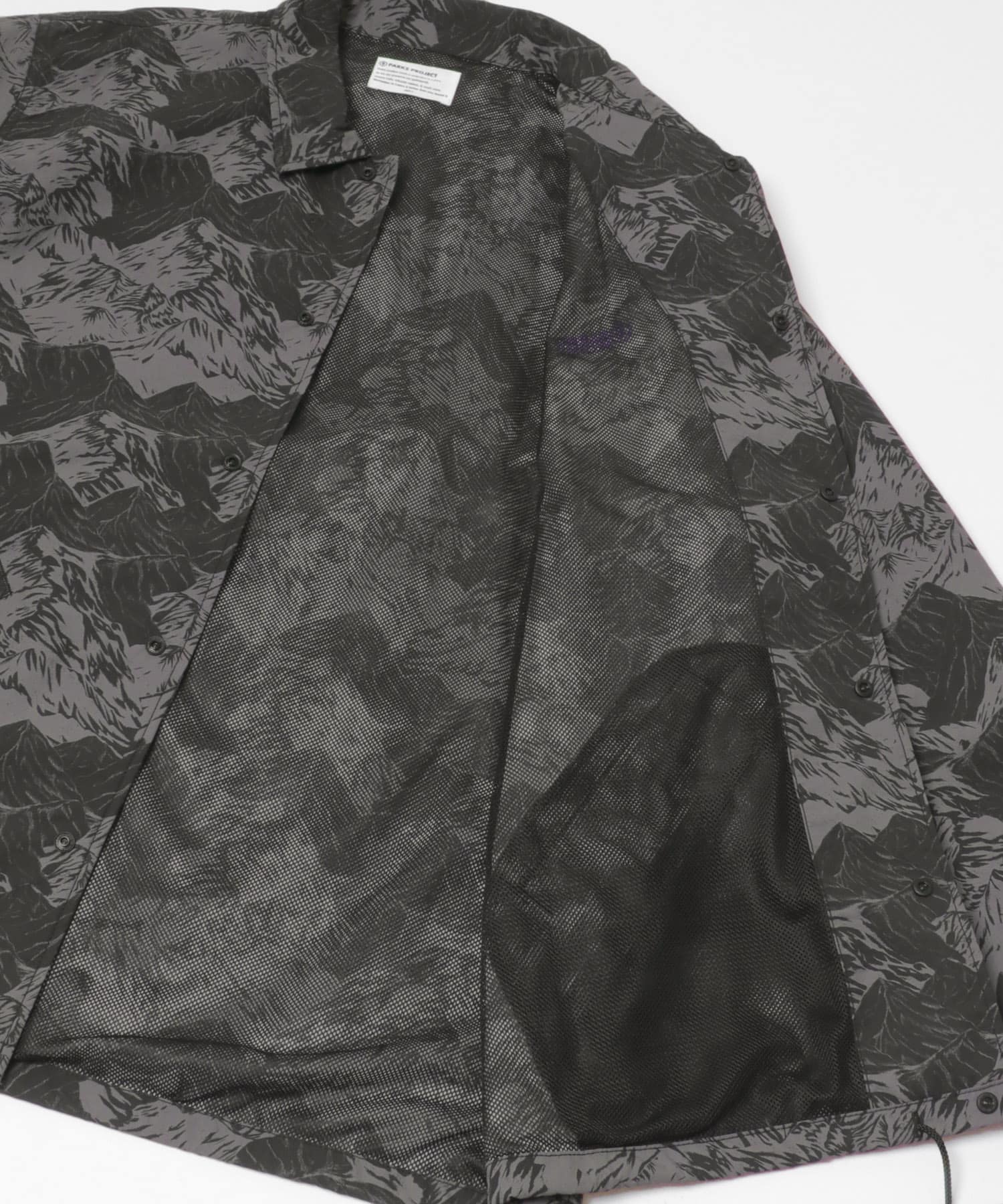PARKS PROJECT　ALASKA CoachJacket BLACK M