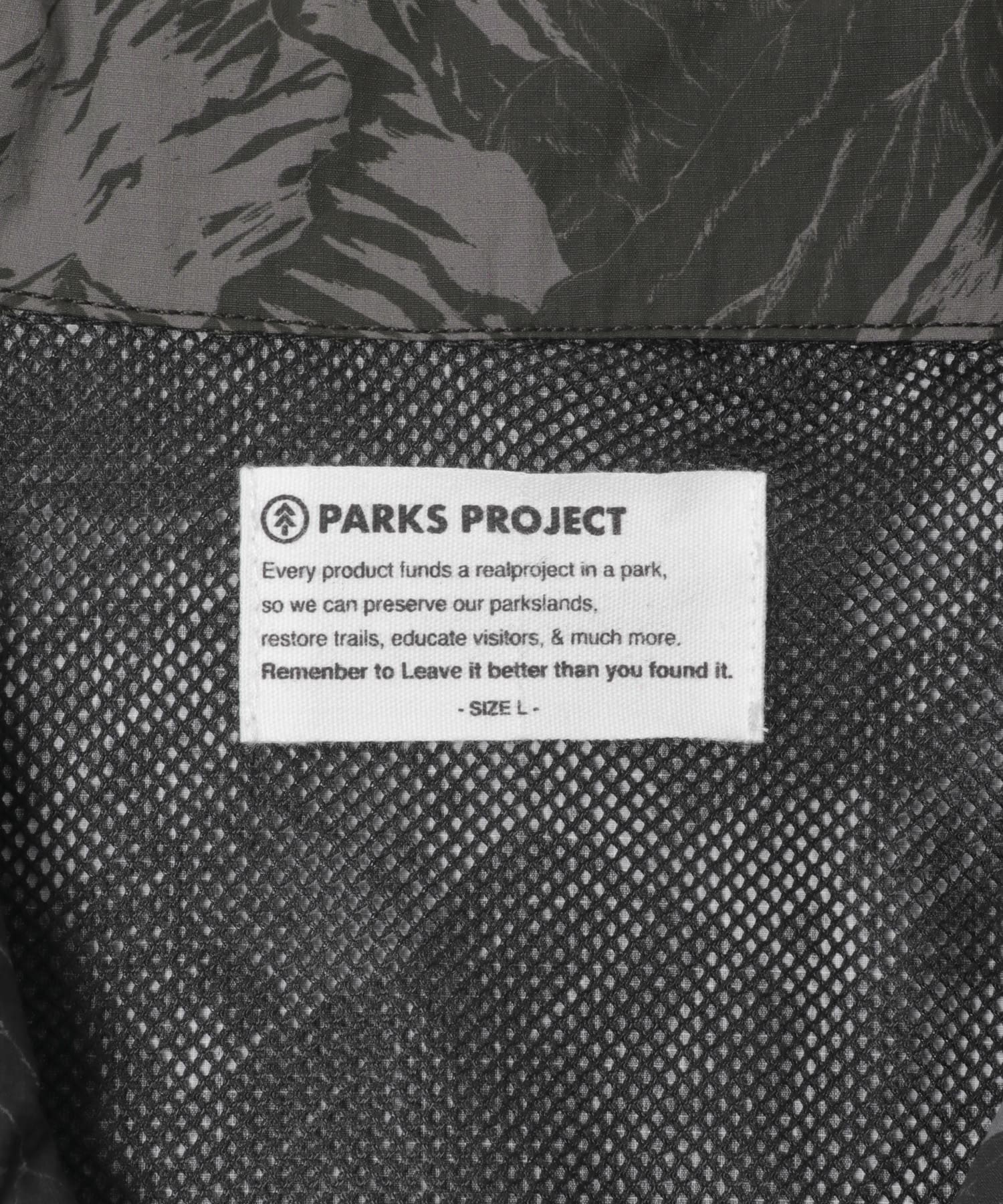 PARKS PROJECT　ALASKA CoachJacket BLACK M