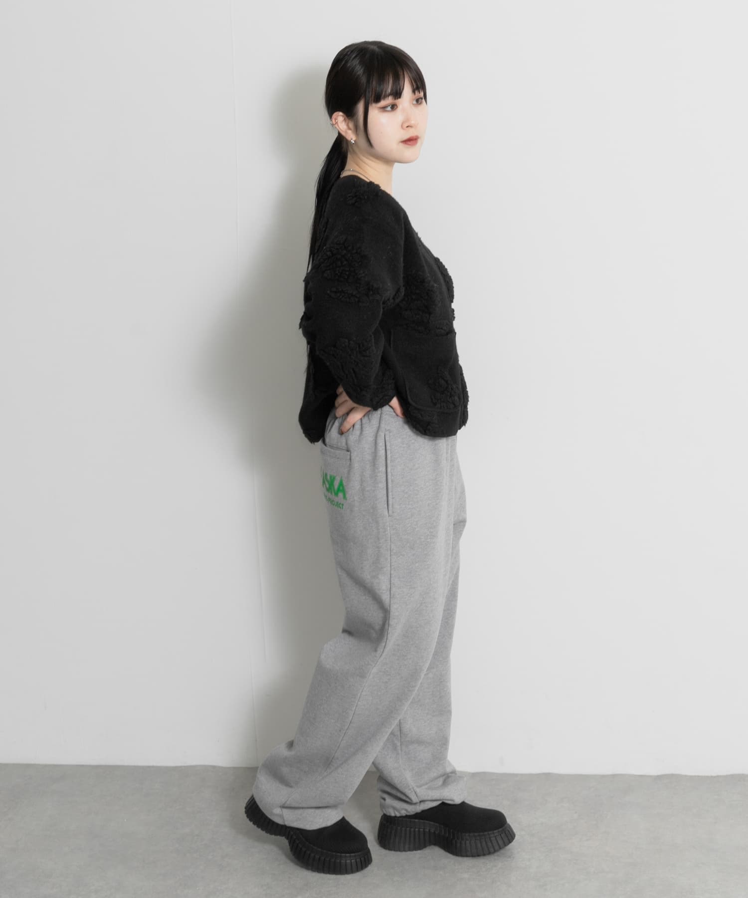 身長 : 156cm サイズ : L