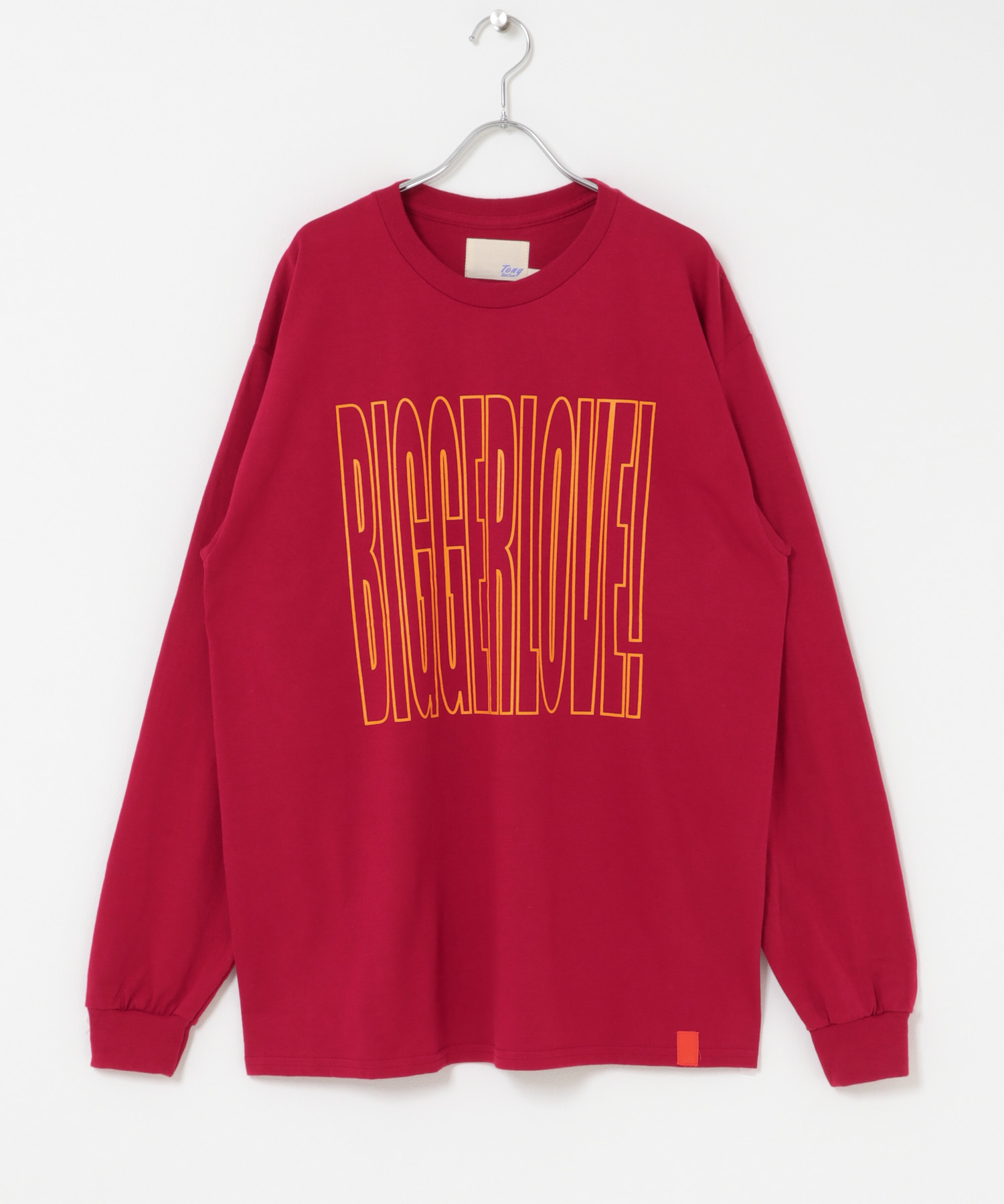 TONY　Bigger Love LS Pocket Tee