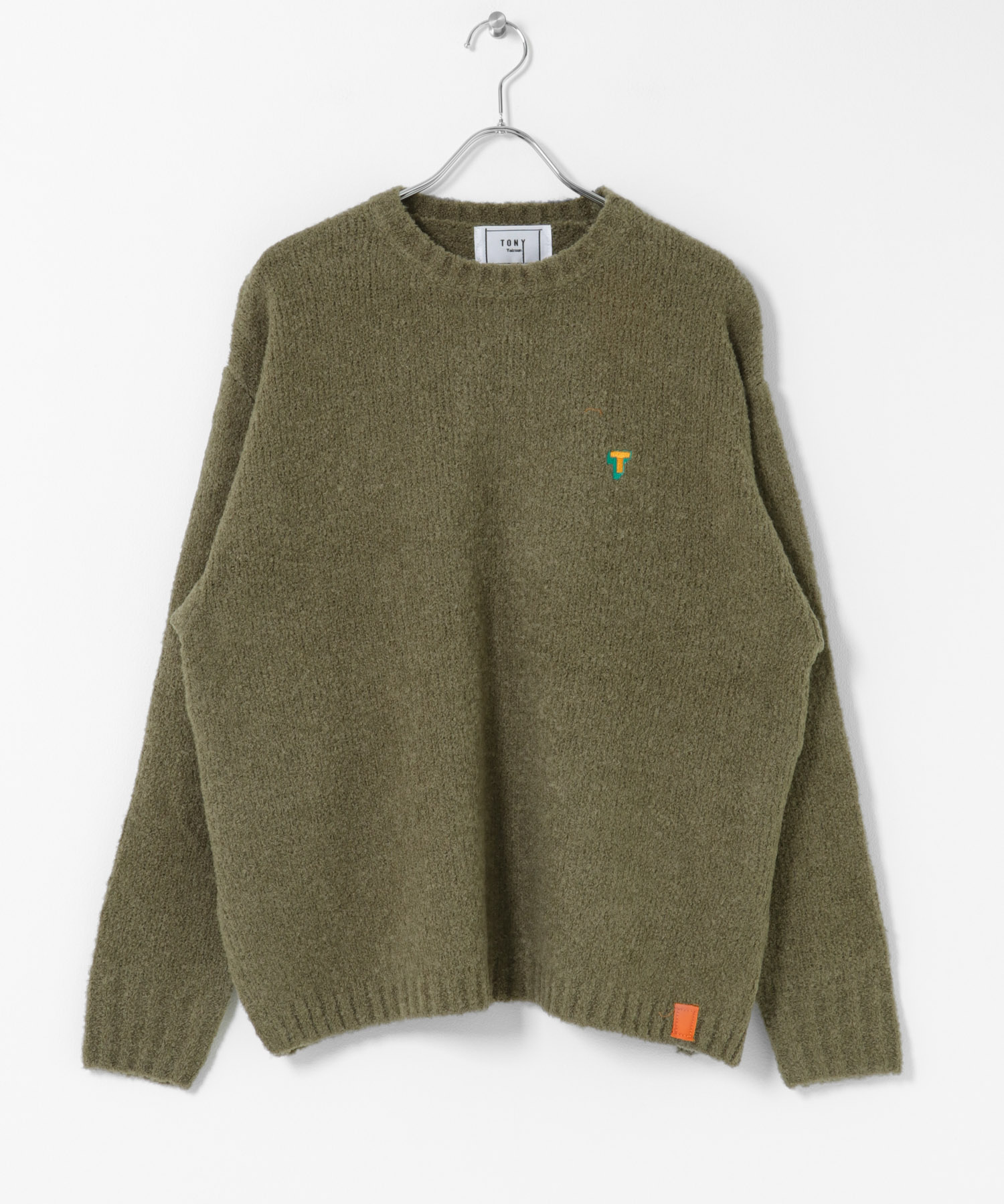TONY　Pier Ring Yarn Knit MOKA M