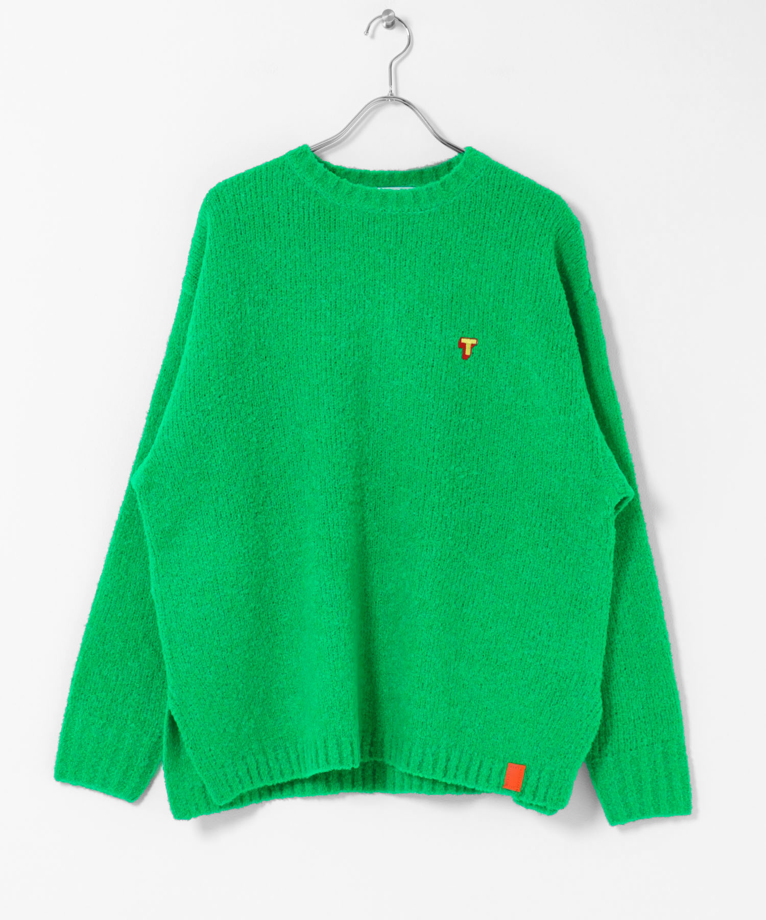 TONY　Pier Ring Yarn Knit GRN M