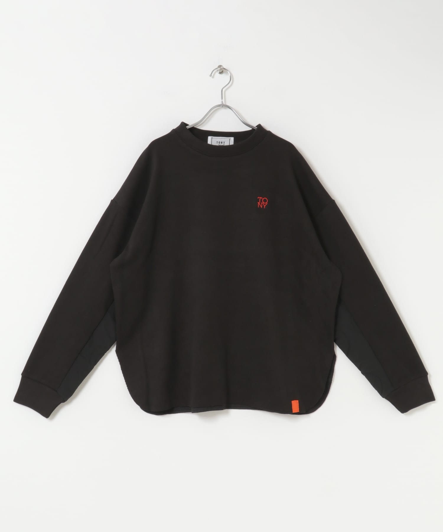 TONY　QUILT DOCKING CREW BLK M