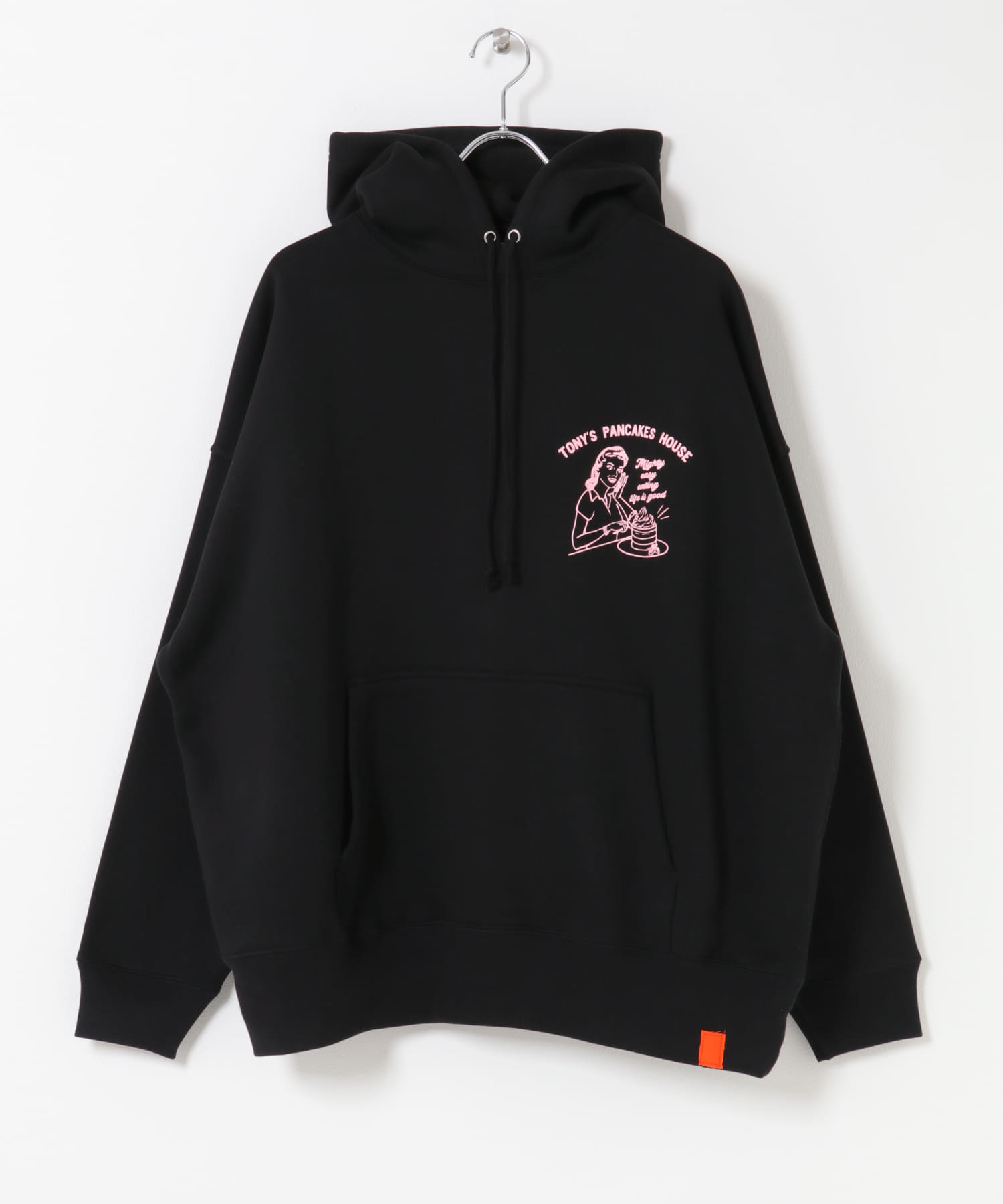 TONY　TonysPancakeHouseHoodie BLK M
