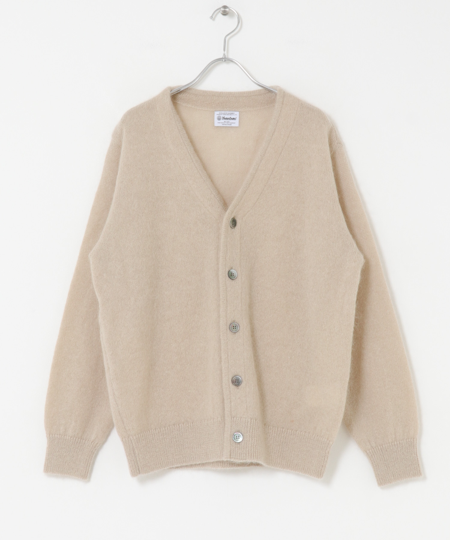 米富繊維　SHAGGY MOHAIR CARDIGAN