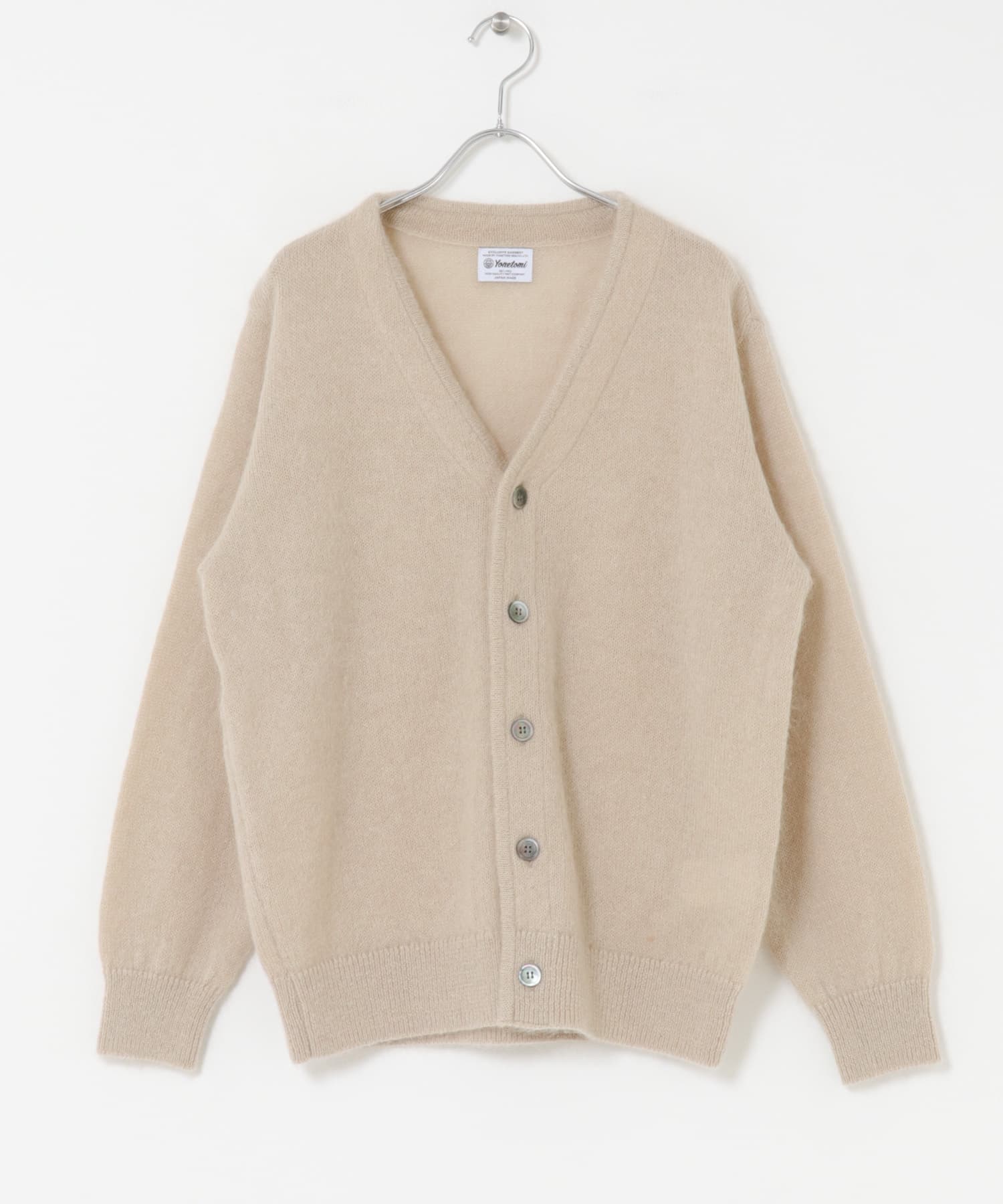 米富繊維　SHAGGY MOHAIR CARDIGAN IVORY 1