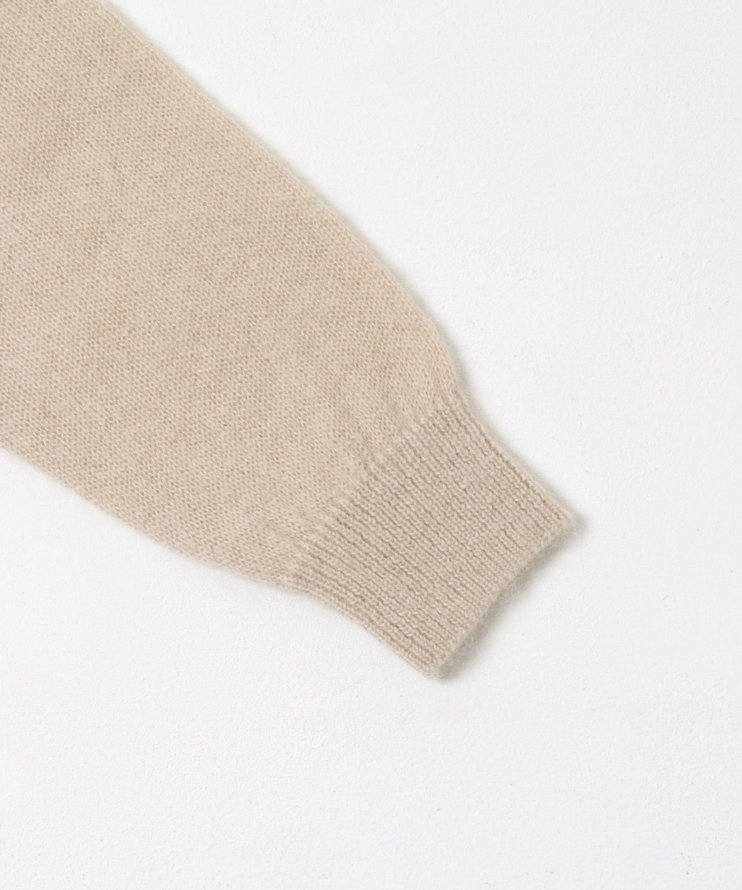 米富繊維　SHAGGY MOHAIR CARDIGAN IVORY 1