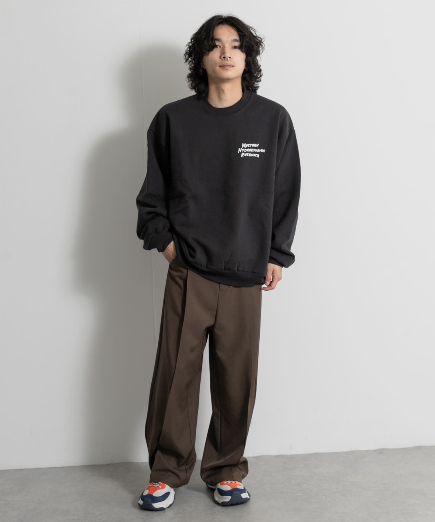 Western Hydrodynamic Research ANDRE FLEECE(L NAVY): トップス