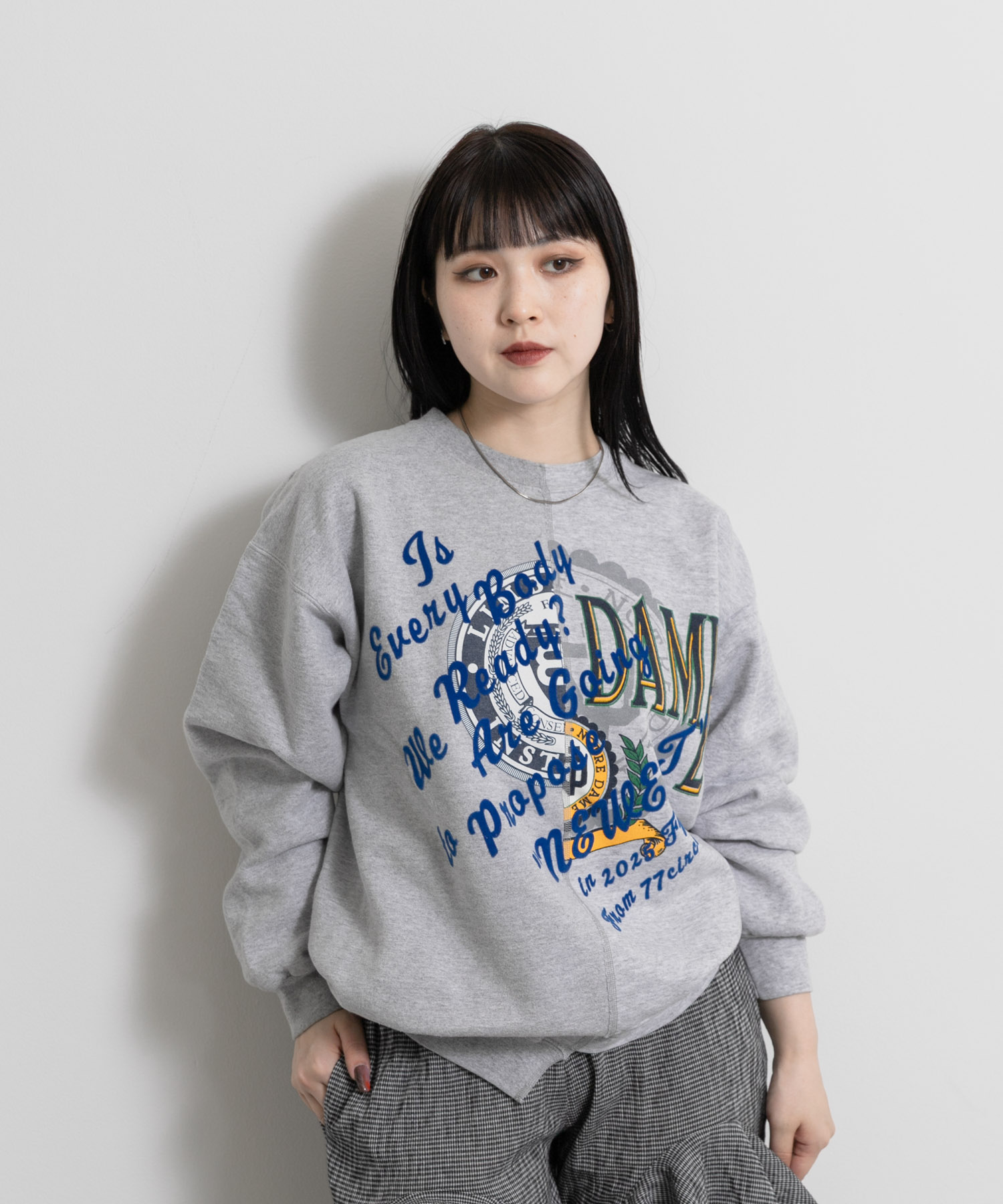 身長：156cm サイズ：one