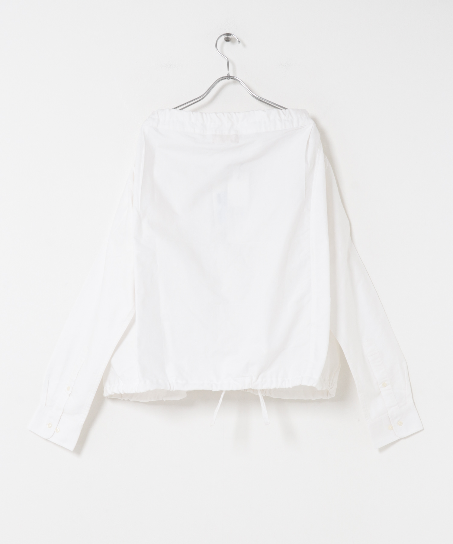 77circa　make width adjustable wide shirt white1 one
