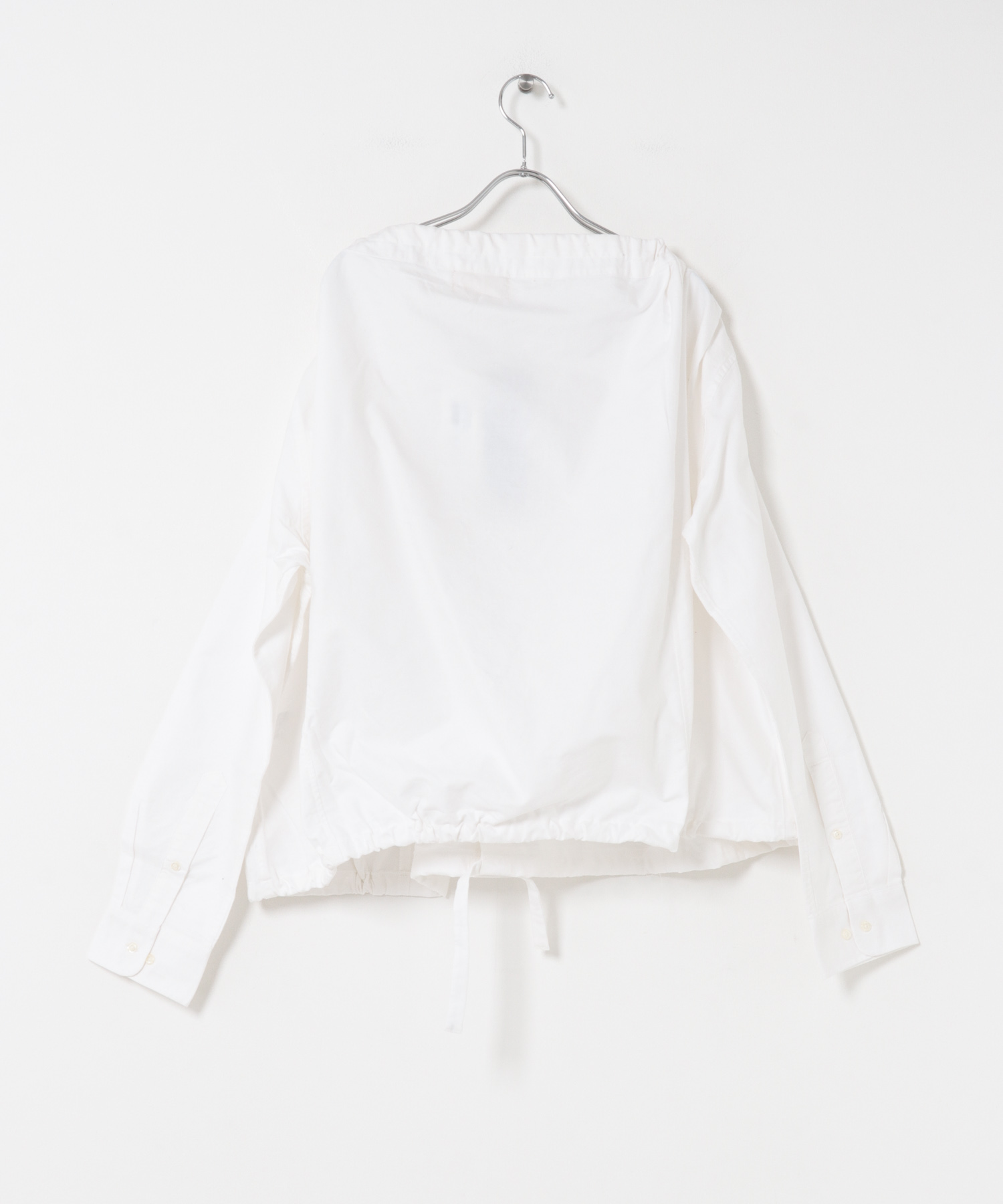 77circa　make width adjustable wide shirt white3 one