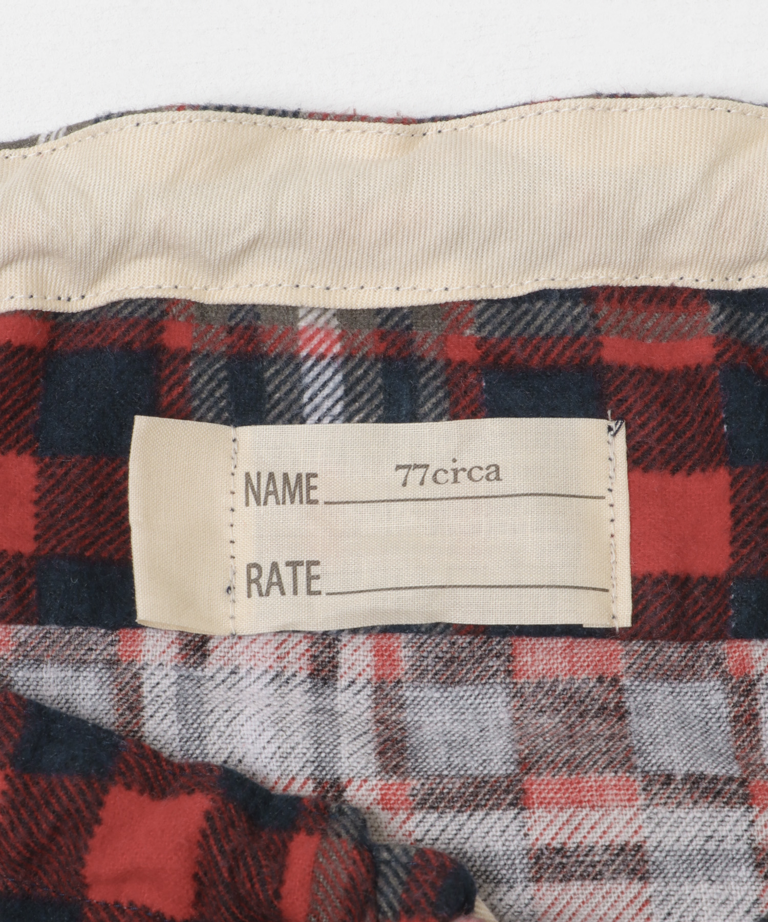 77circa　circa make width adjustable wide shirt nel5 one