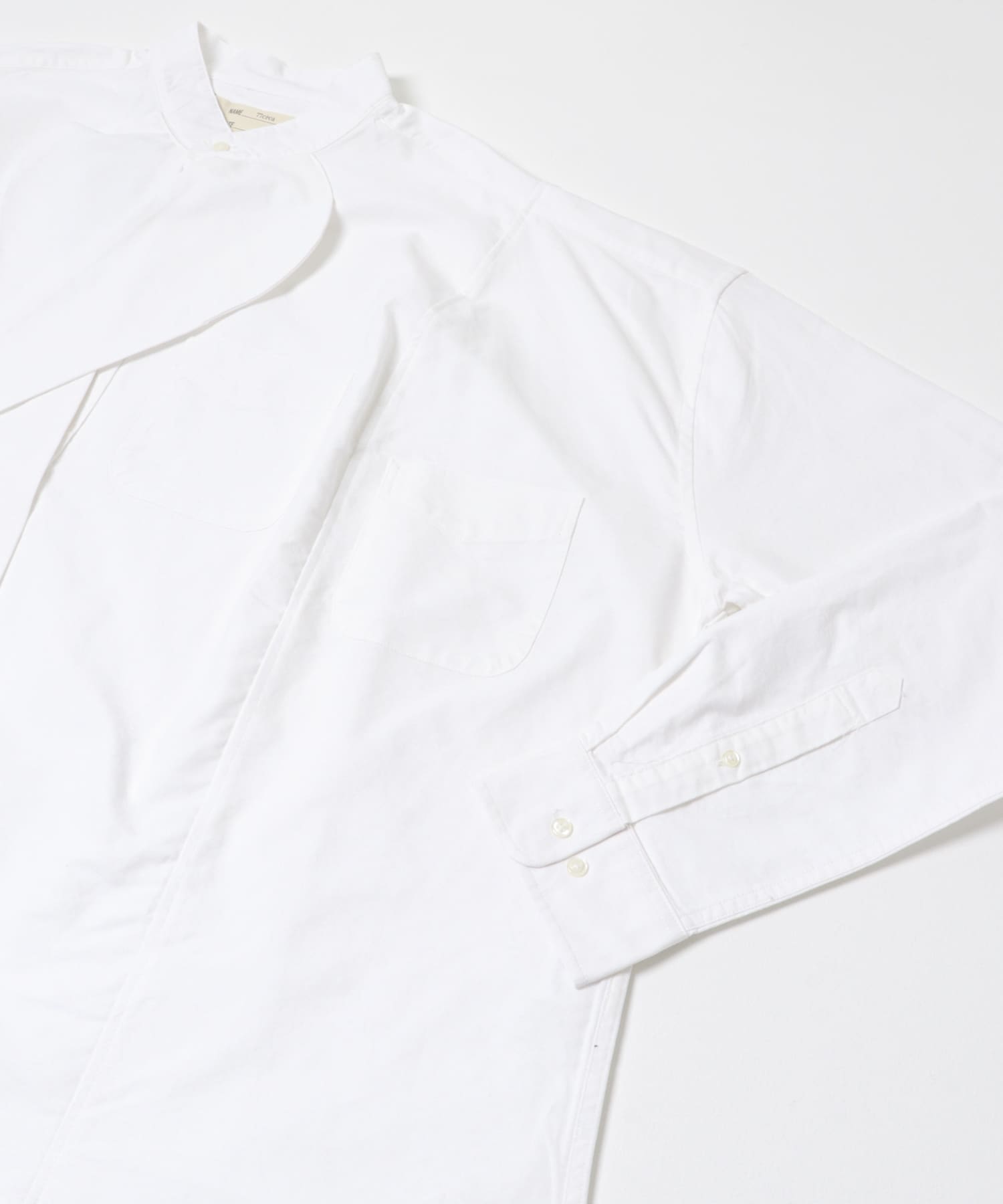 77circa　wide stole shirt white1 one