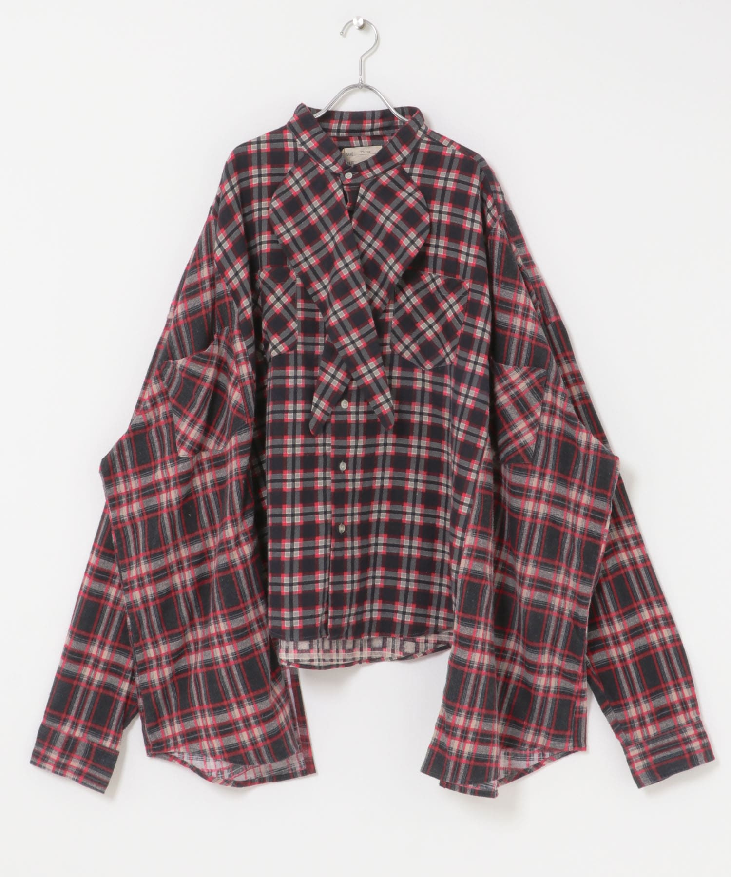 77circa　wide stole shirt-NEL